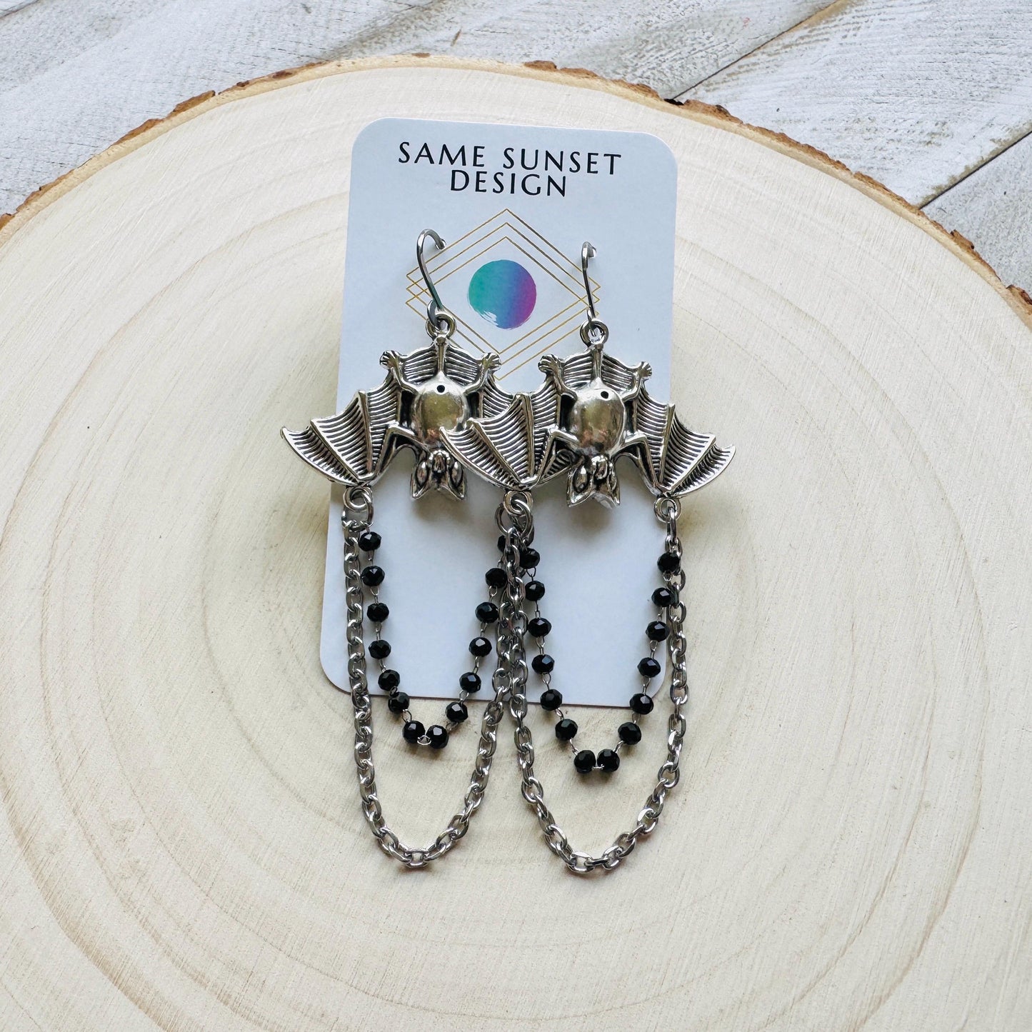Bat Earrings