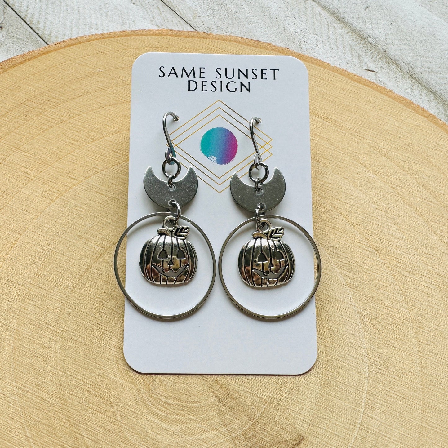 Jack O Lantern Earrings