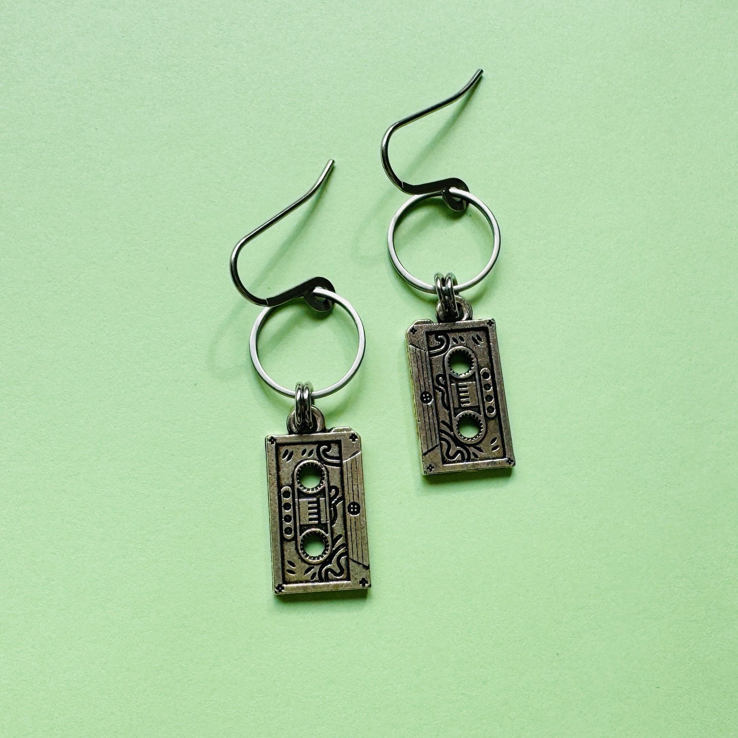 Cassette Tape Earrings