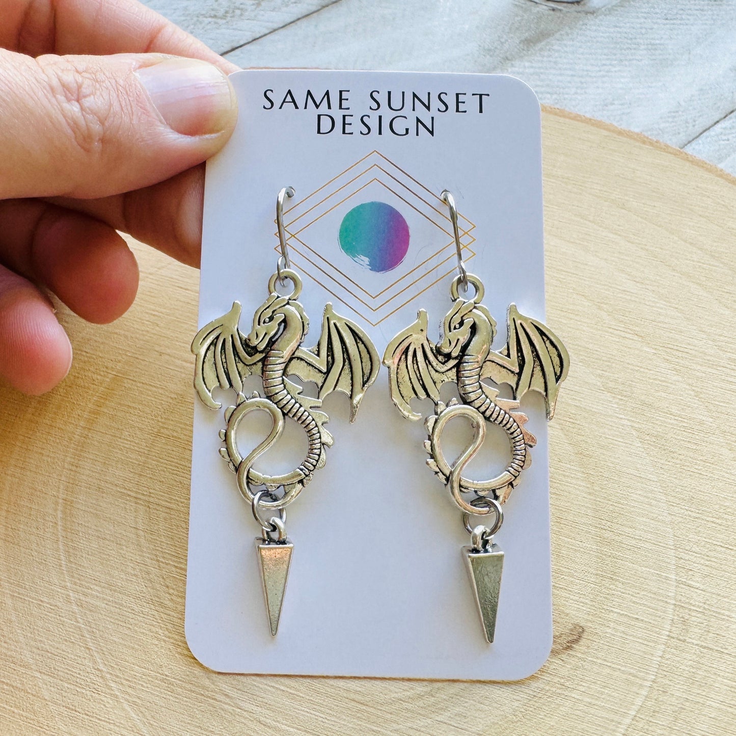 Dragon Spike Earrings