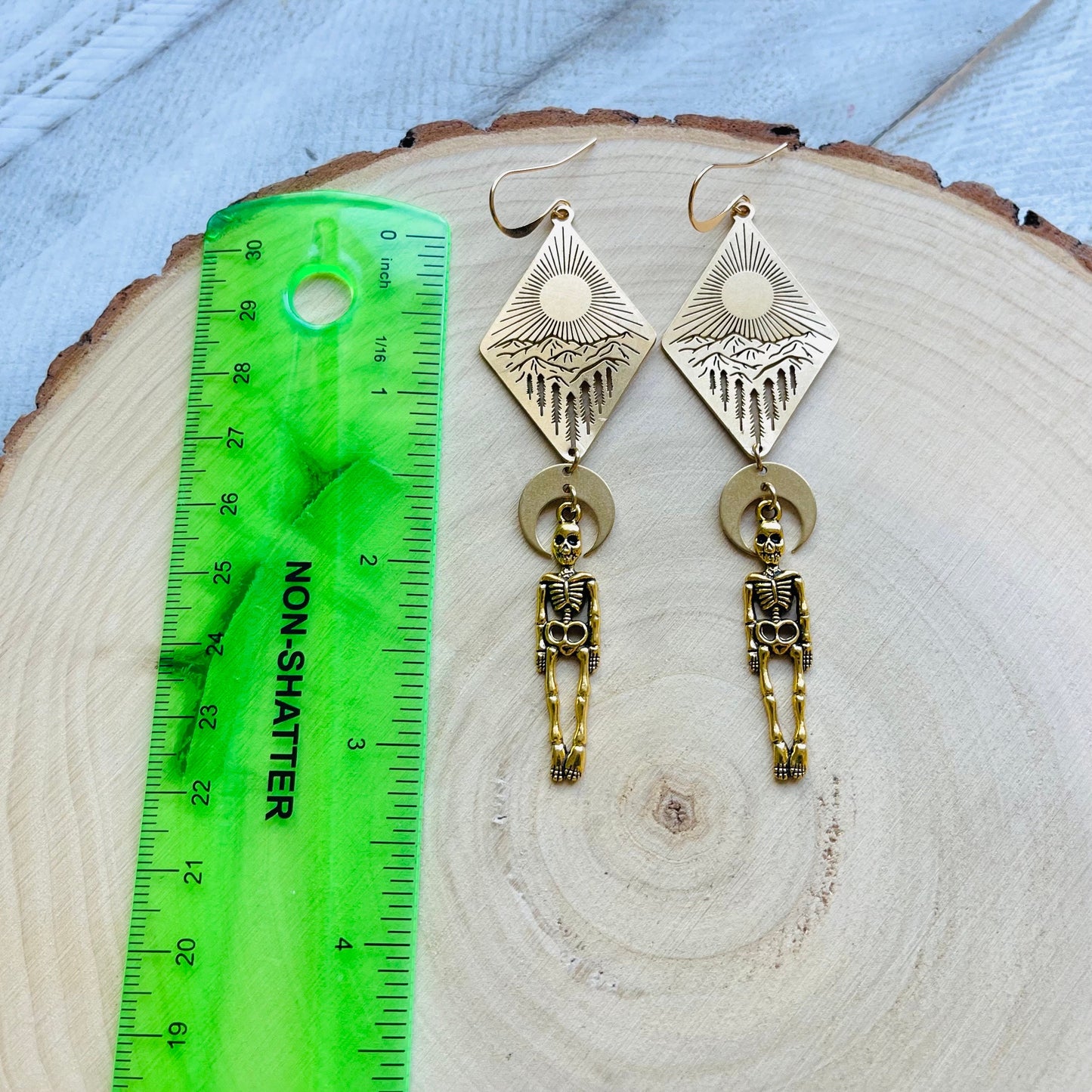 Skeleton Earrings