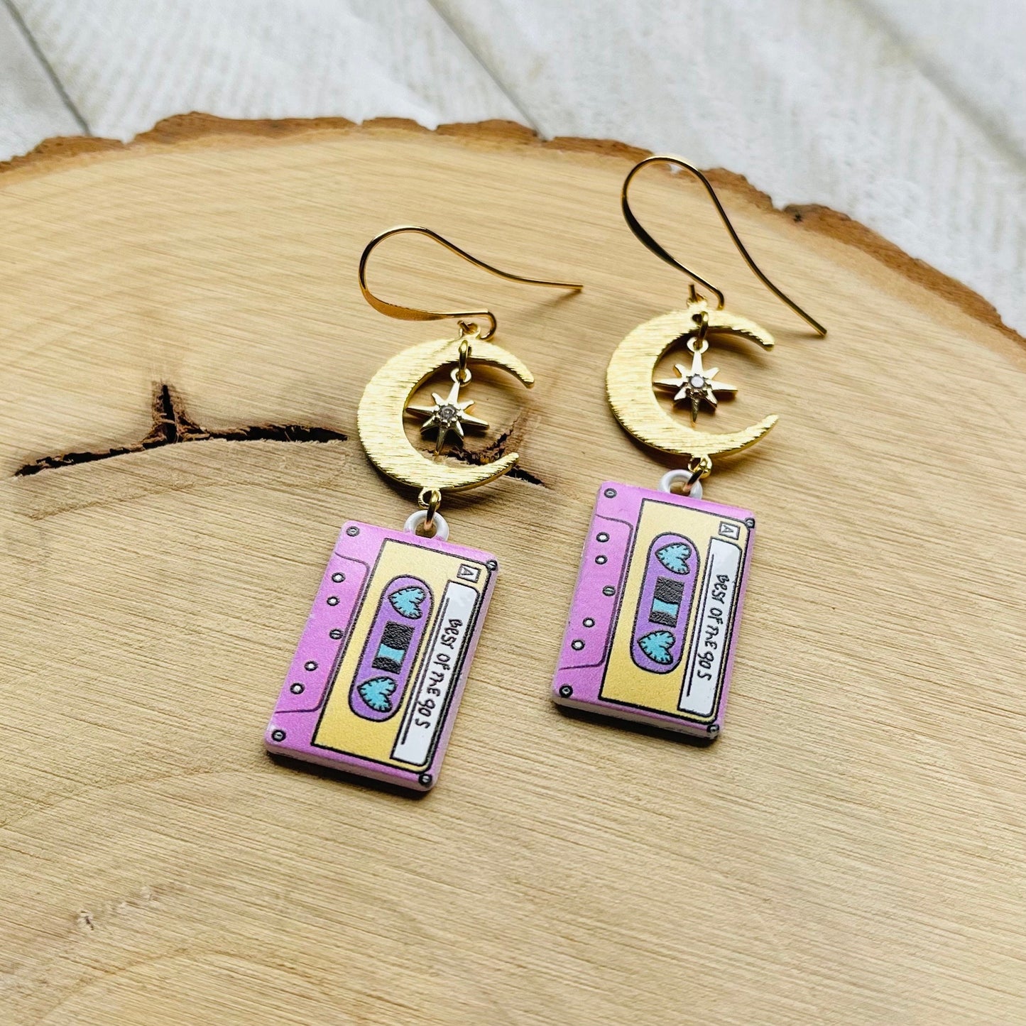Cassette Tape Earrings