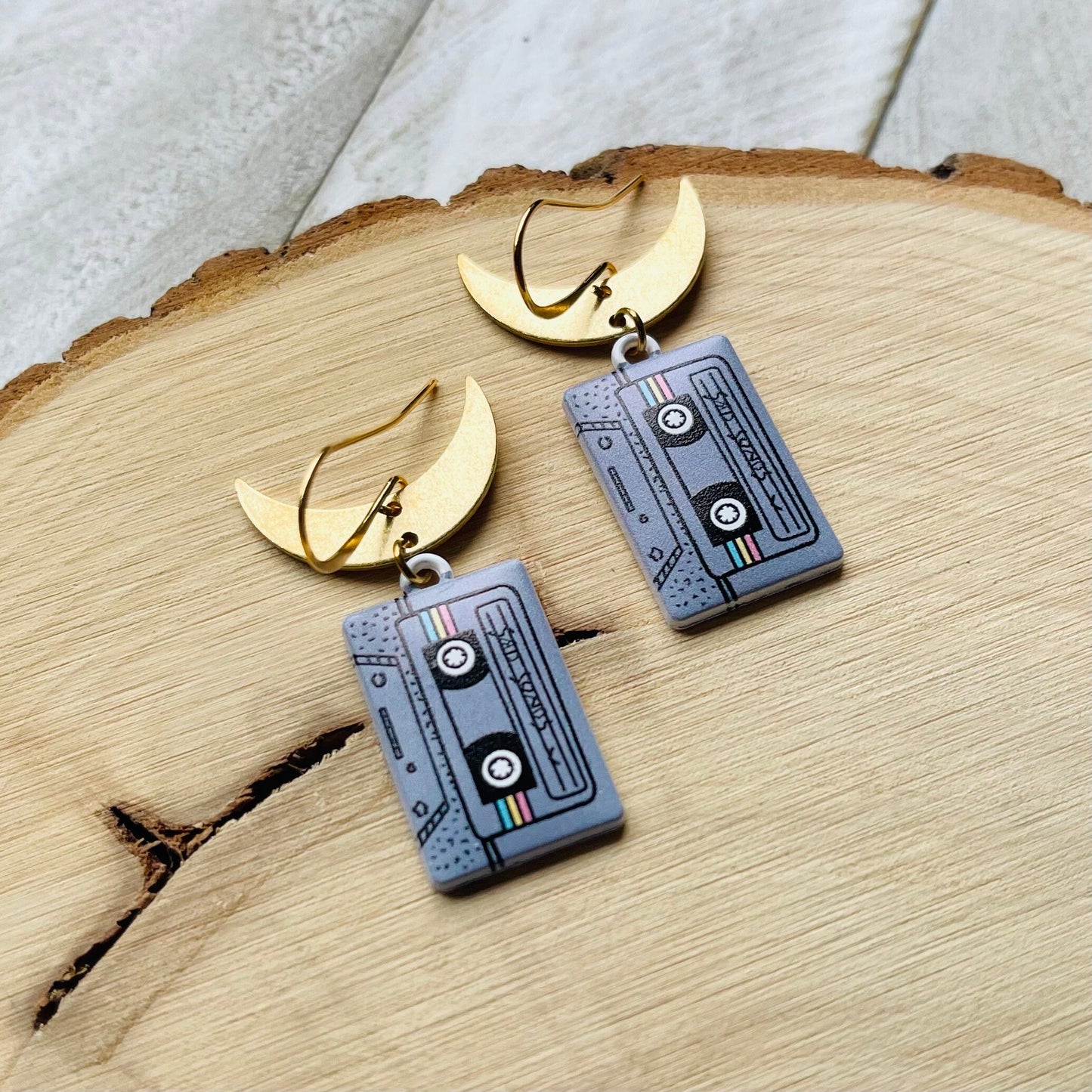 Cassette Tape Earrings