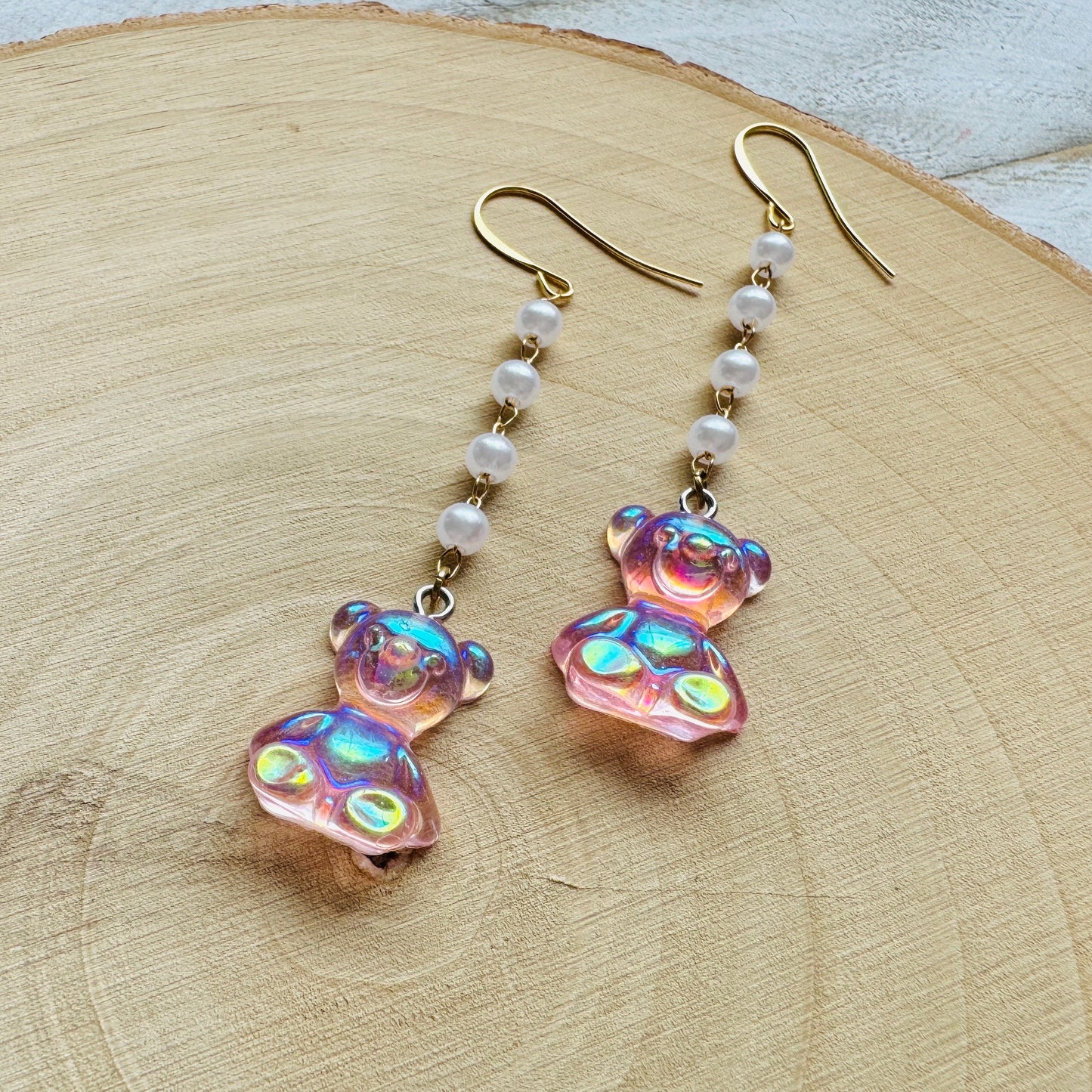 Teddy Bear Earrings