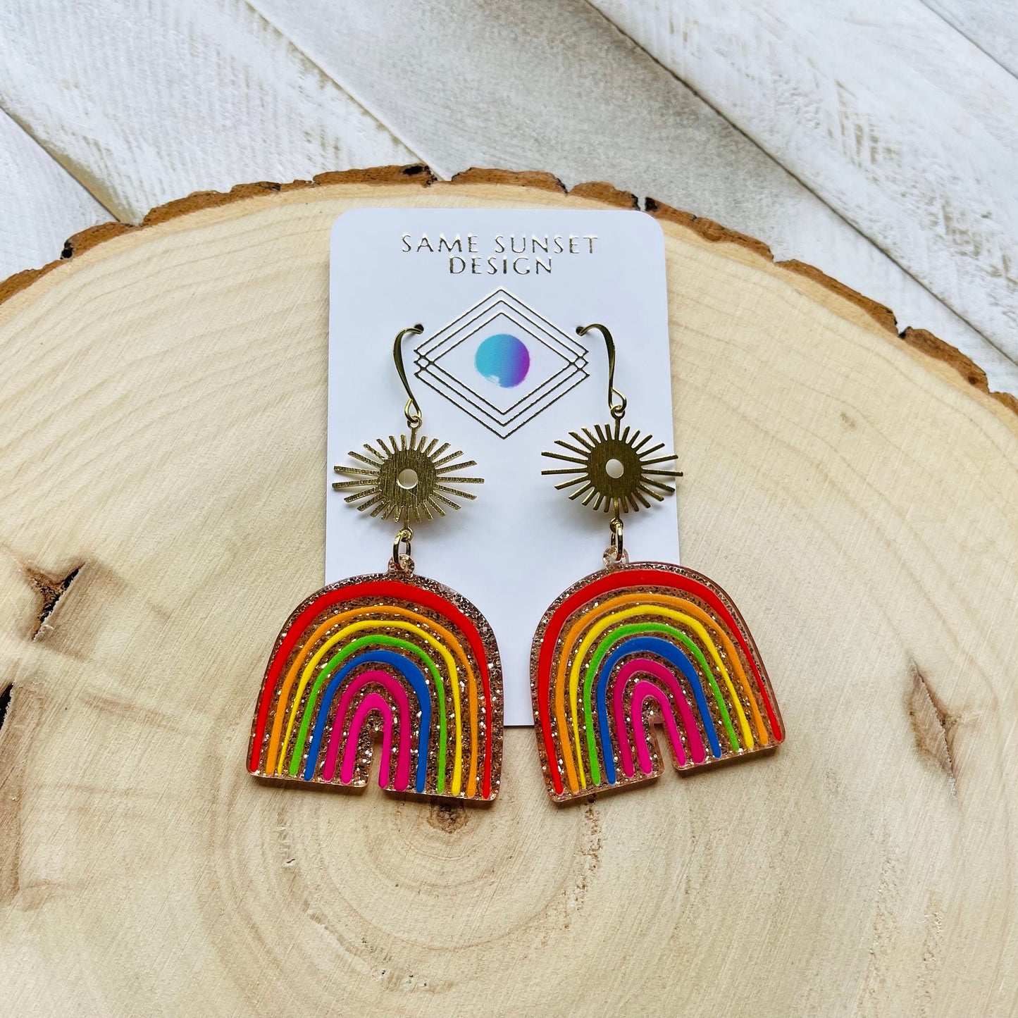 Rainbow Earrings