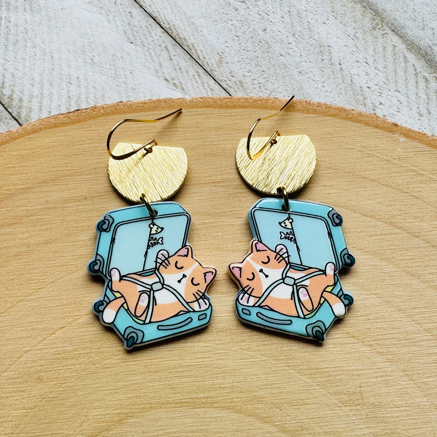Cat Earrings
