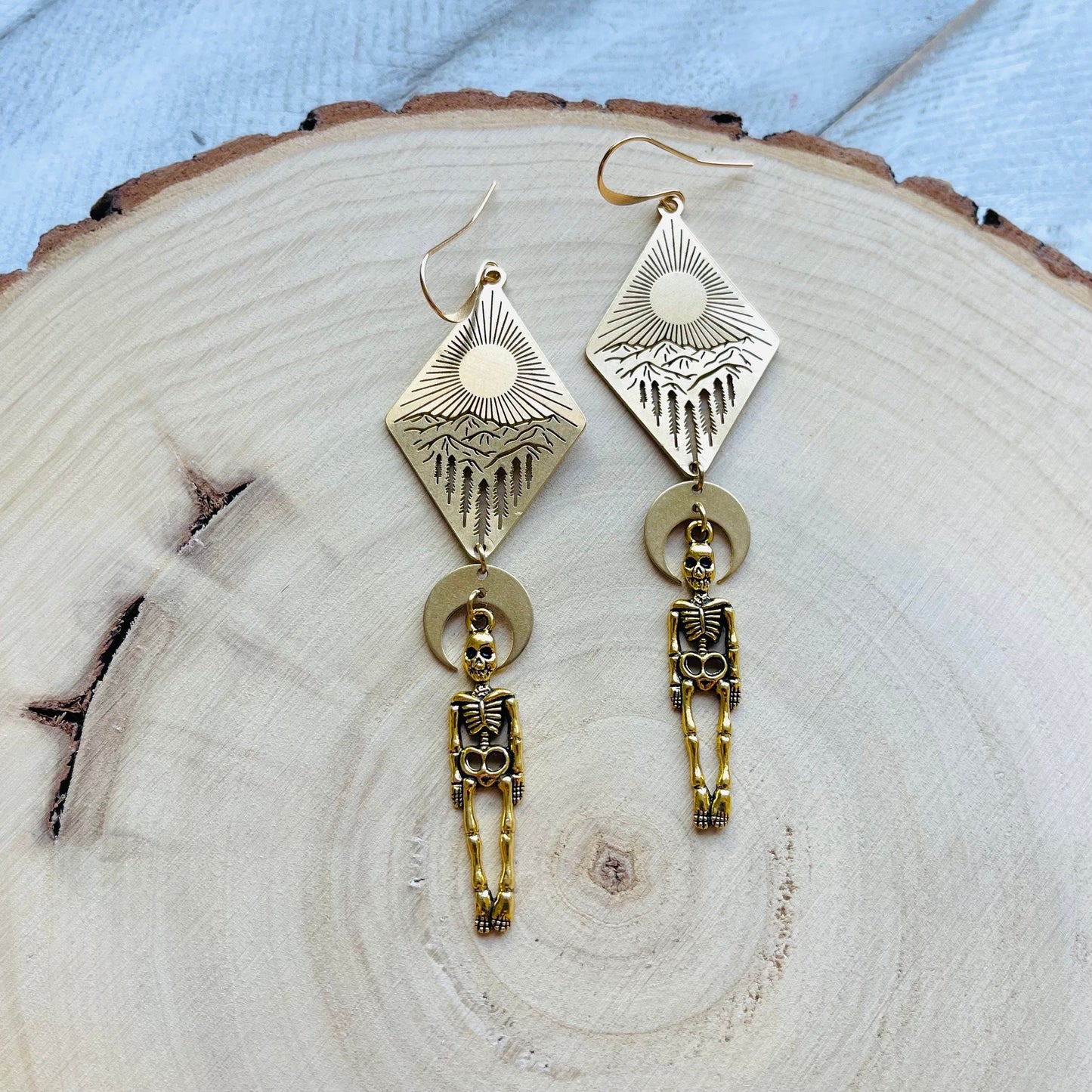 Skeleton Earrings