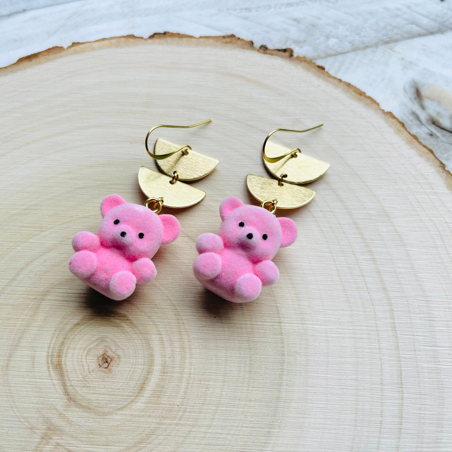 Teddy Bear Earrings