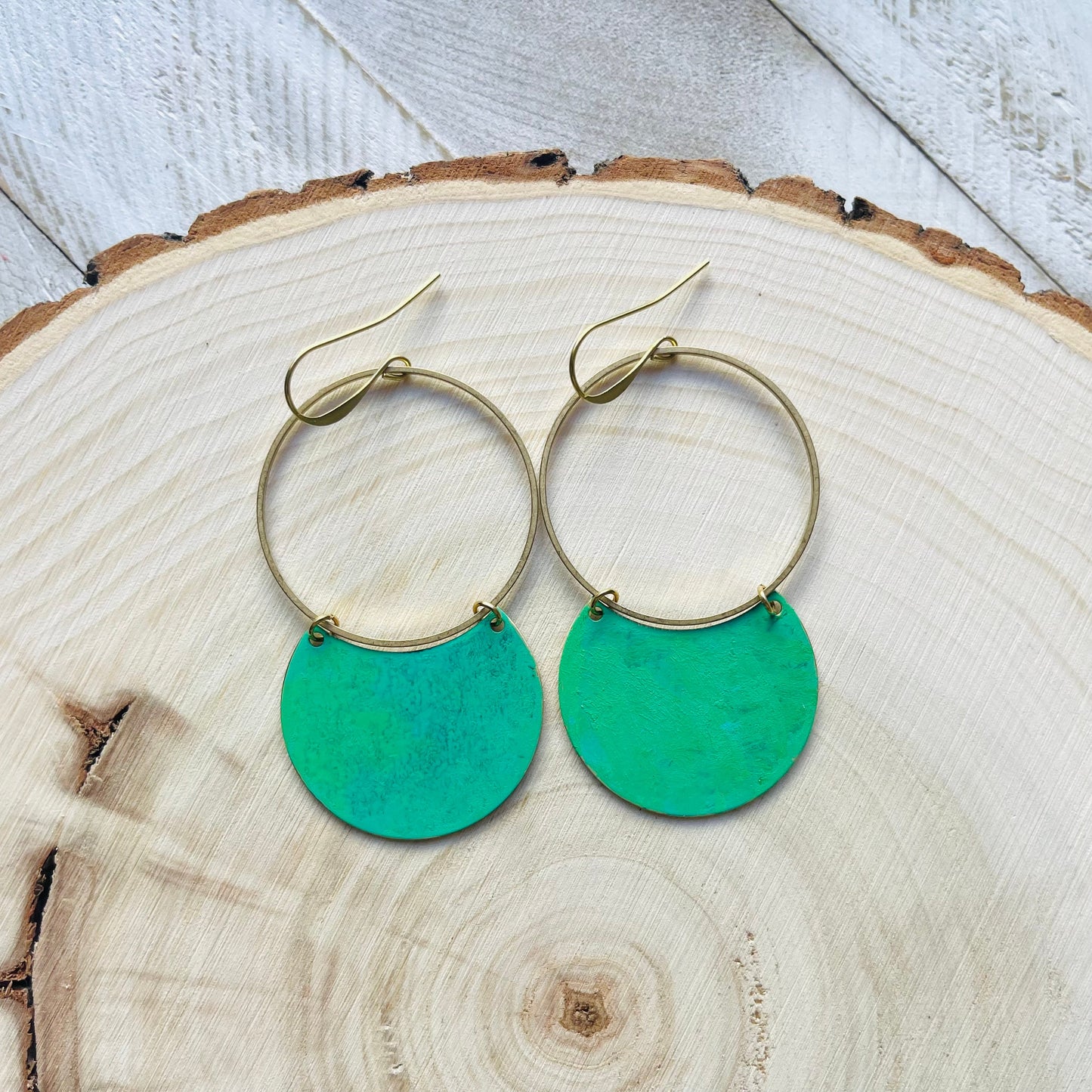 Verdigris Earrings