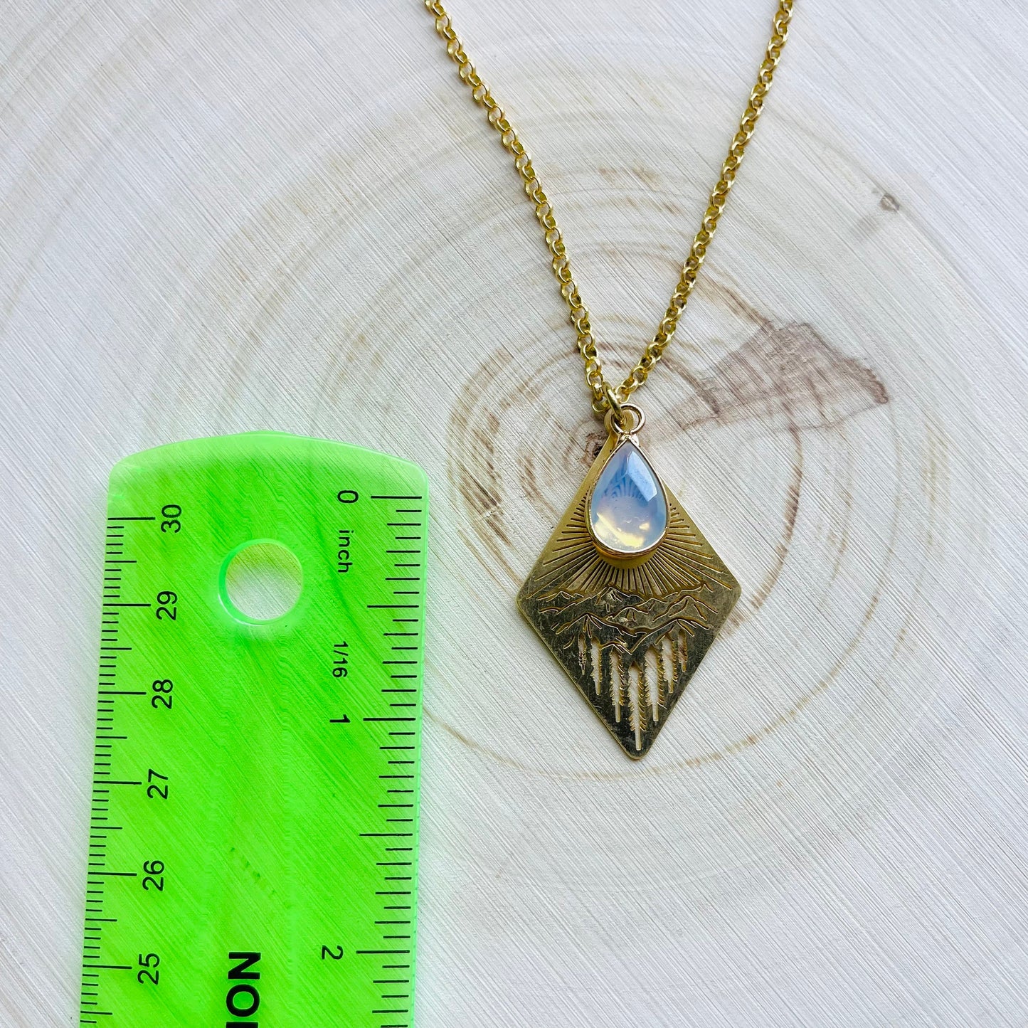 Opalite Mountain Necklace