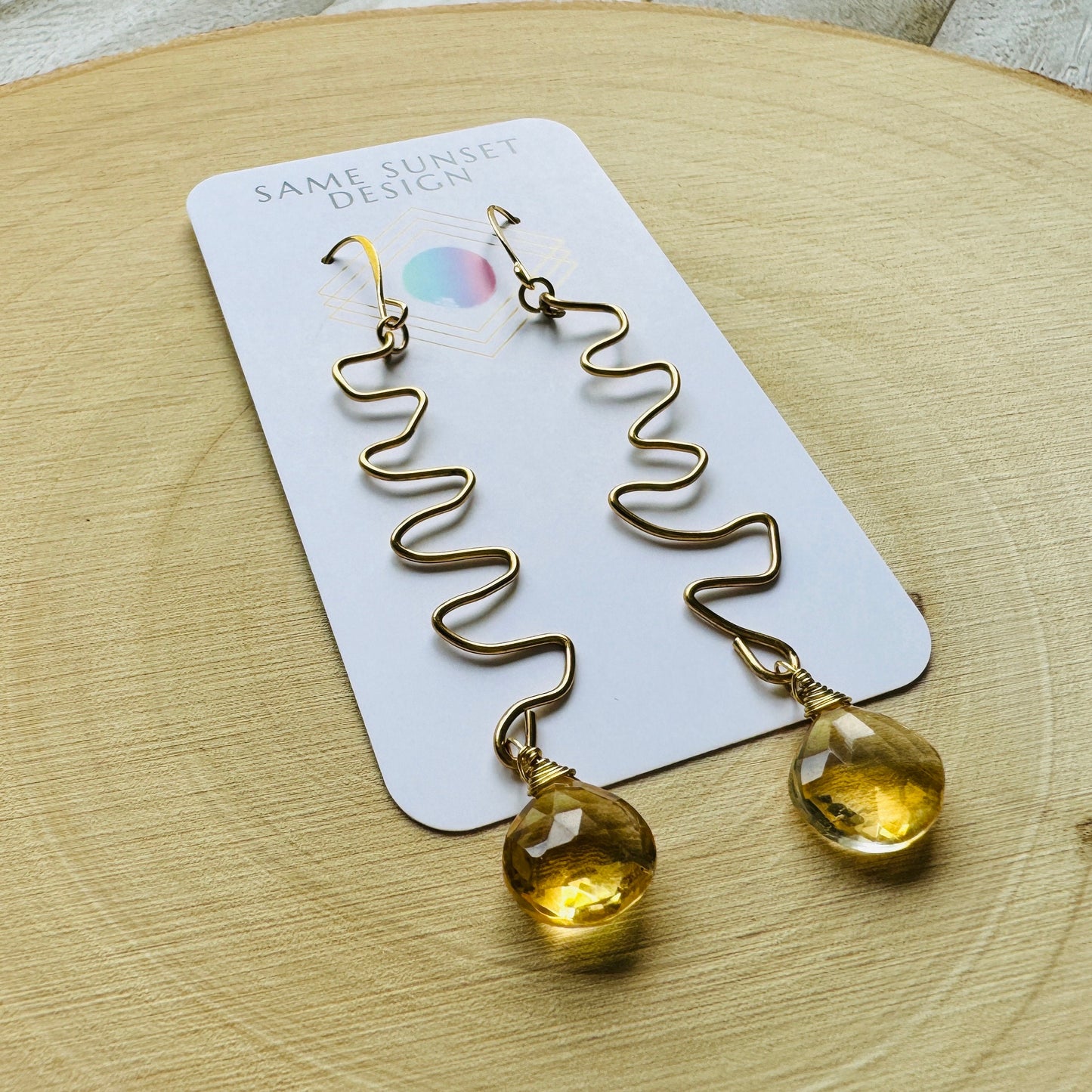 Citrine Earrings