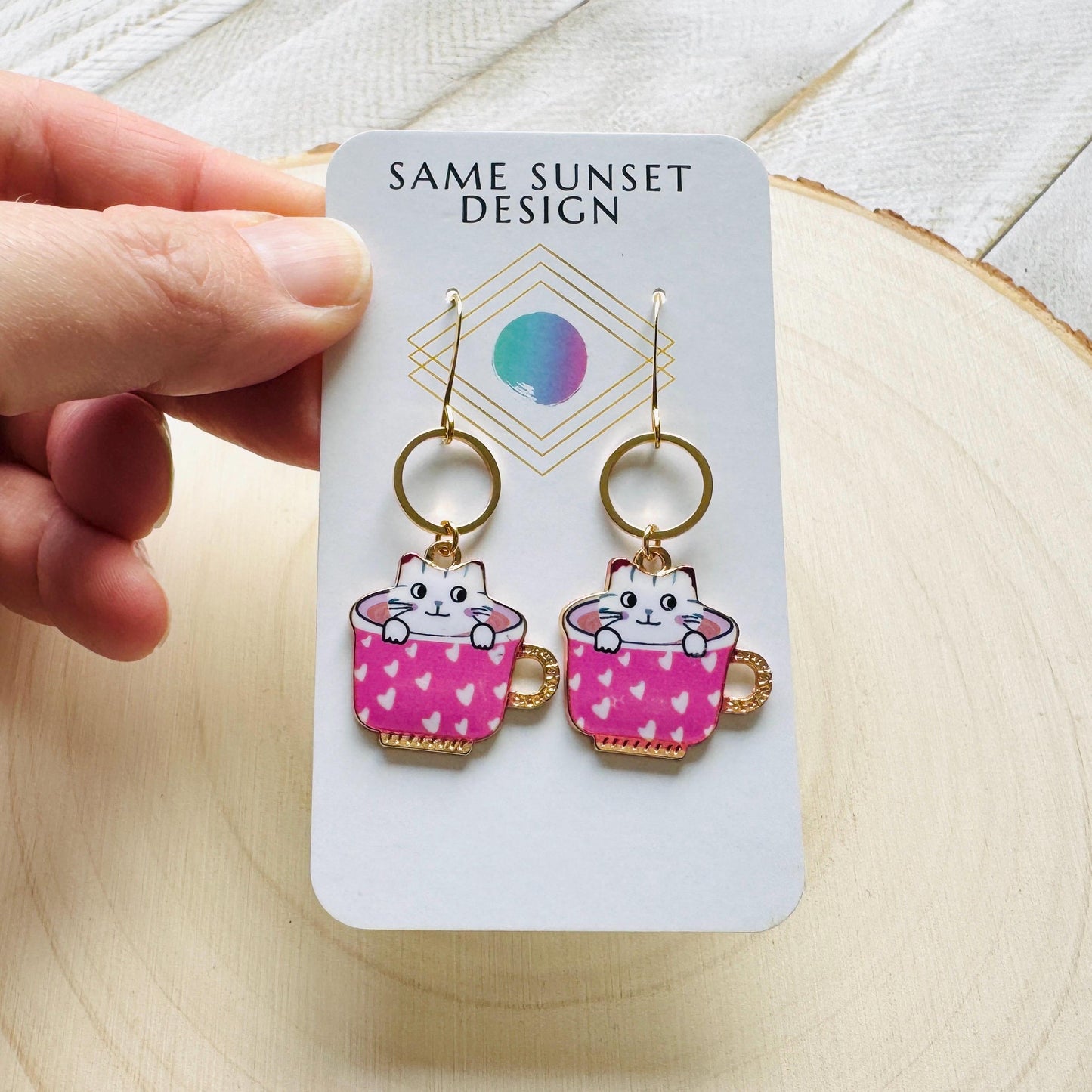 Cat Earrings