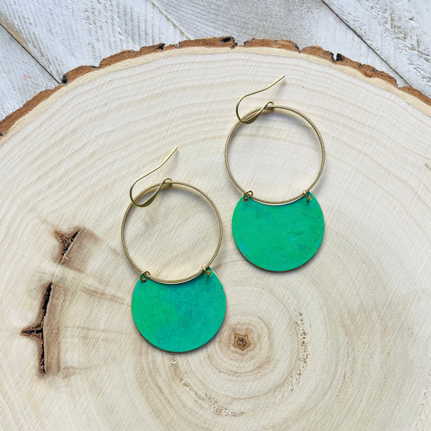 Verdigris Earrings