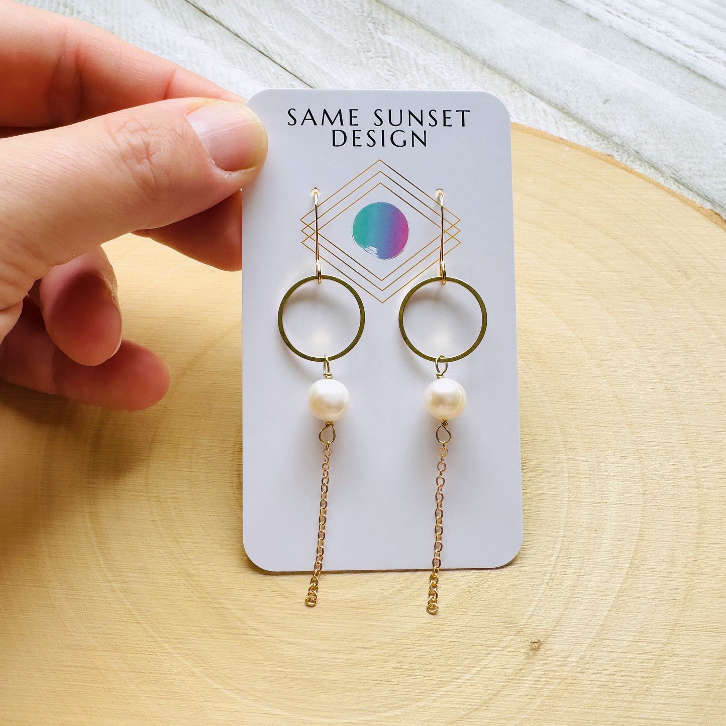 Freshwater Pearl Earrings