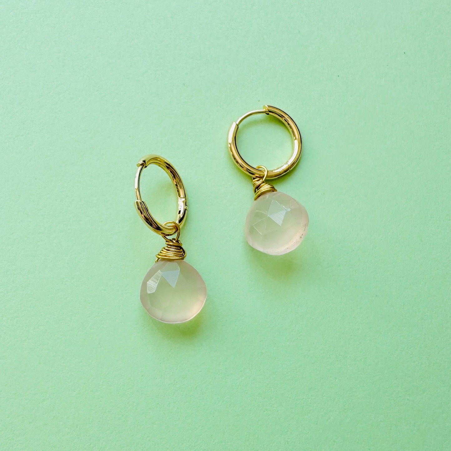Chalcedony Earrings