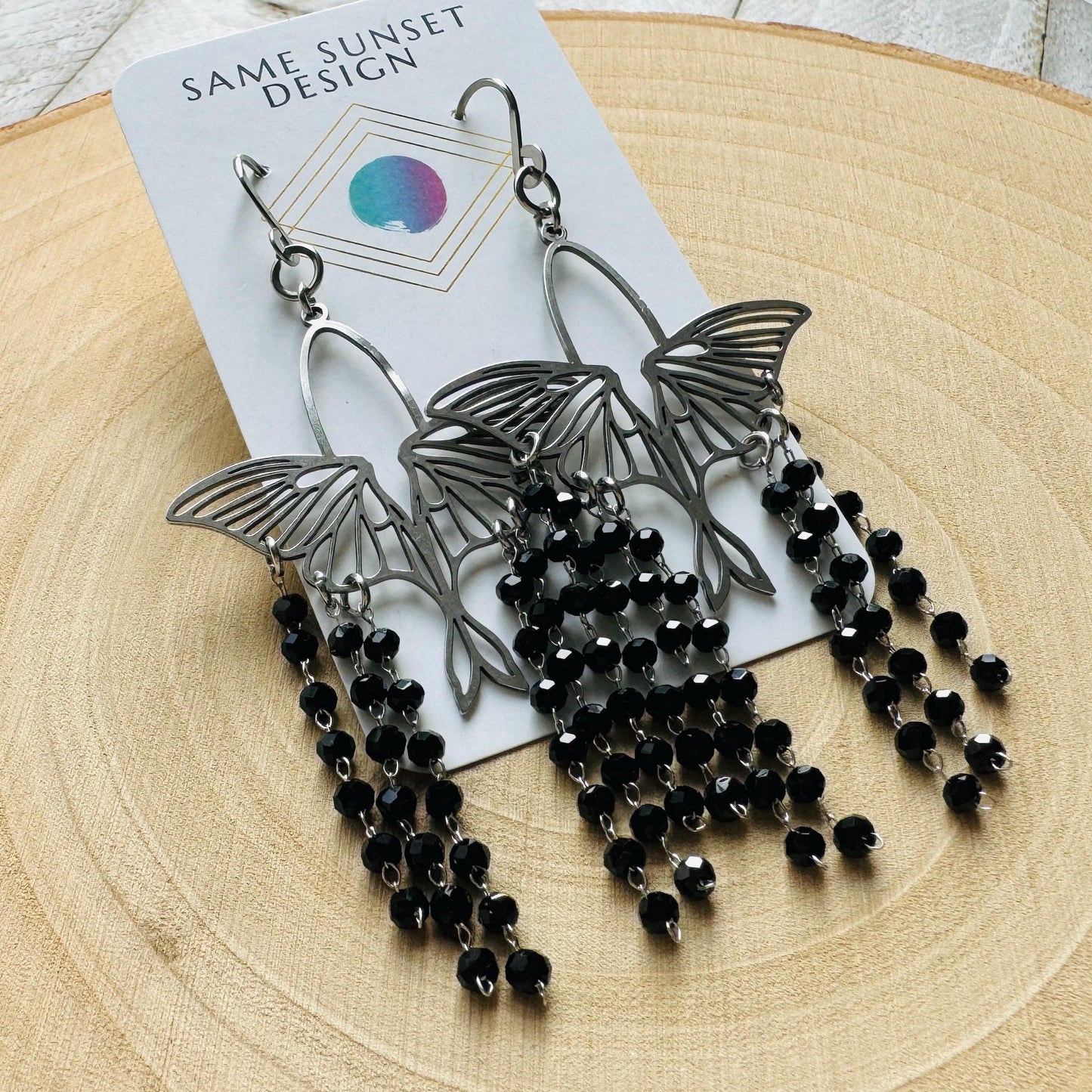 Moth Earrings