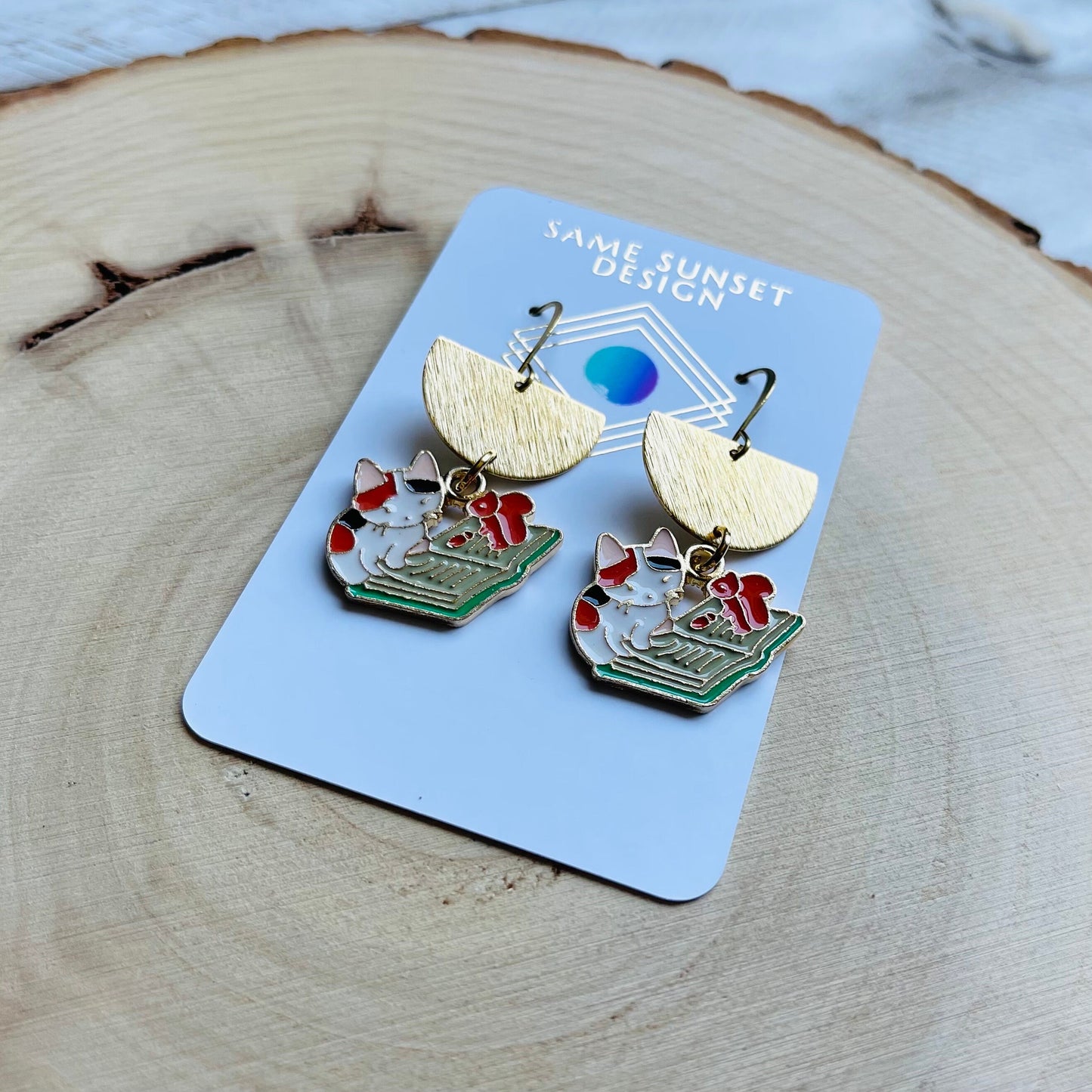Cat Earrings