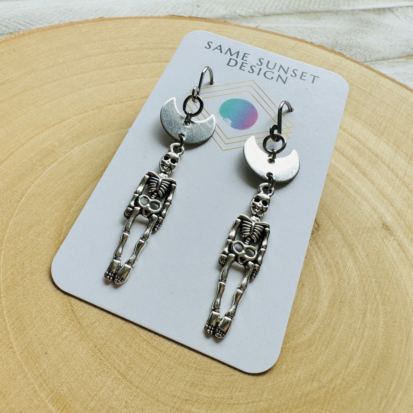 Skeleton Earrings