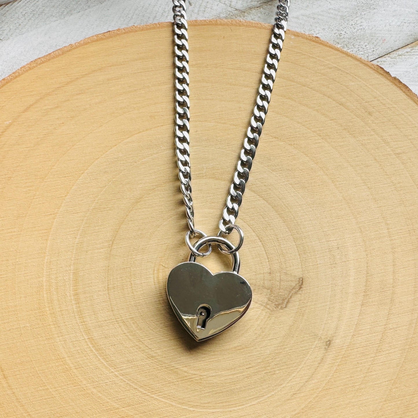 Stainless Steel Heart Necklace