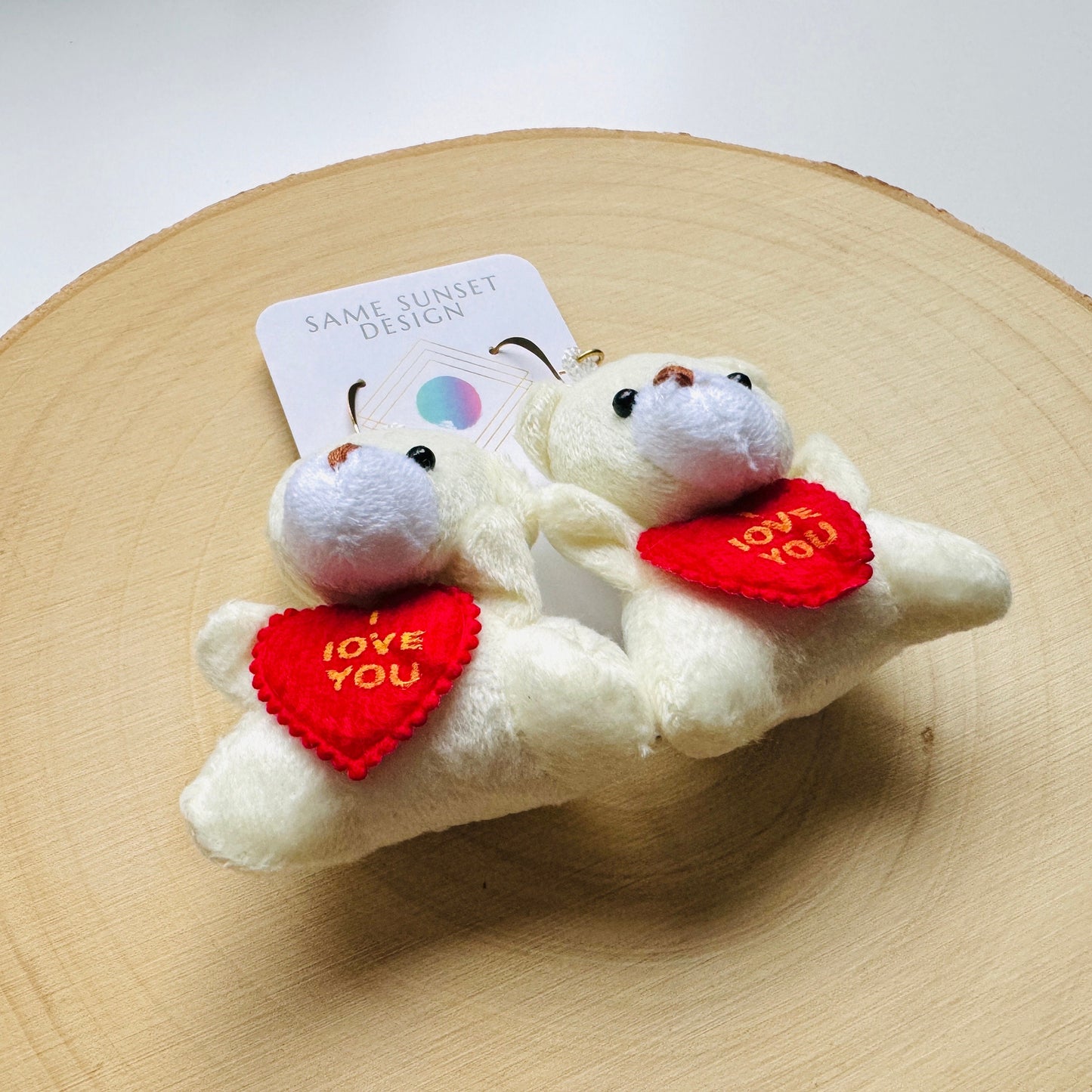Teddy Bear Earrings
