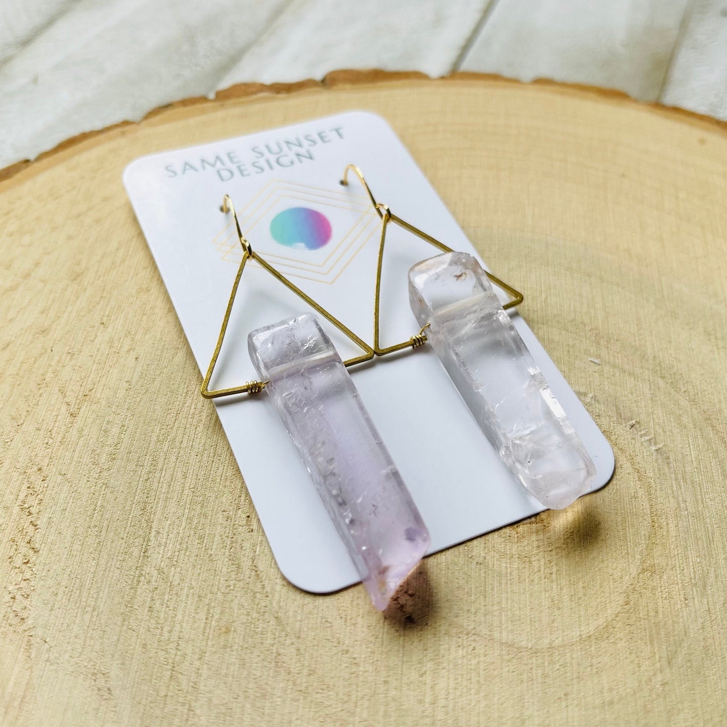 Amethyst Earrings Dangle