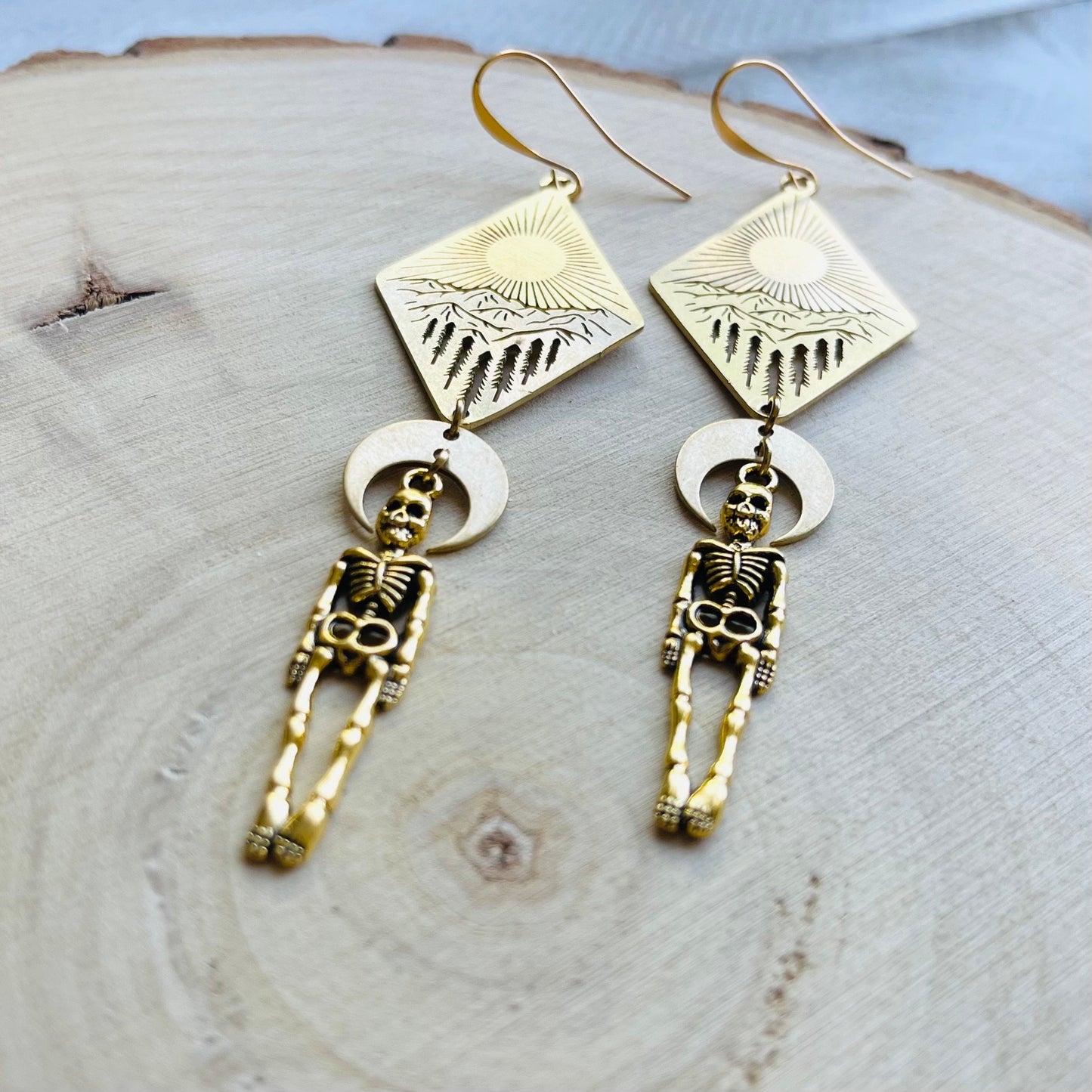 Skeleton Earrings