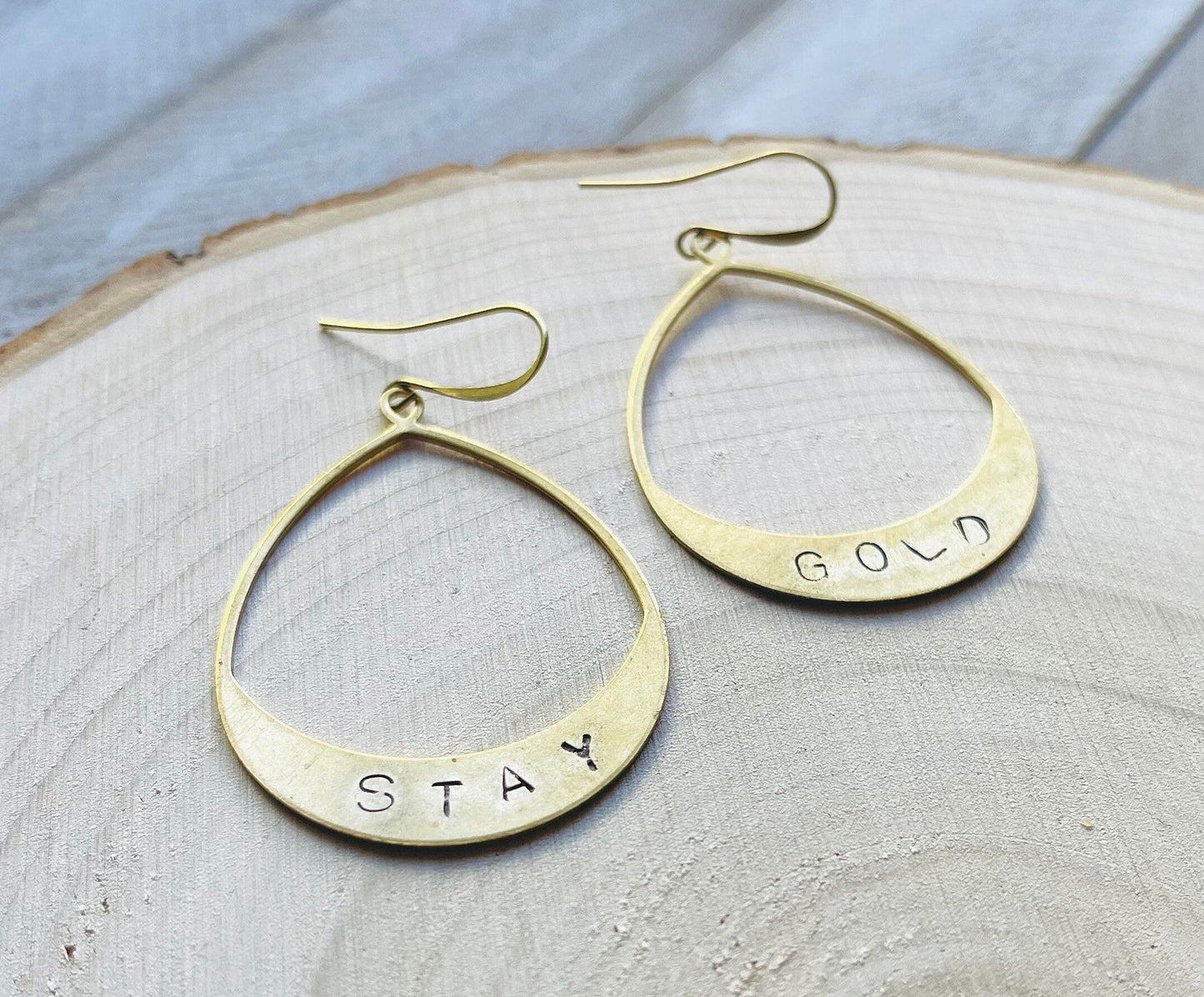 Book Earrings, Brass Earrings Dangle, Unique Birthday Gift for Sister in Law, Trendy Jewelry for Teens, Mothers Day Gift from Daughter