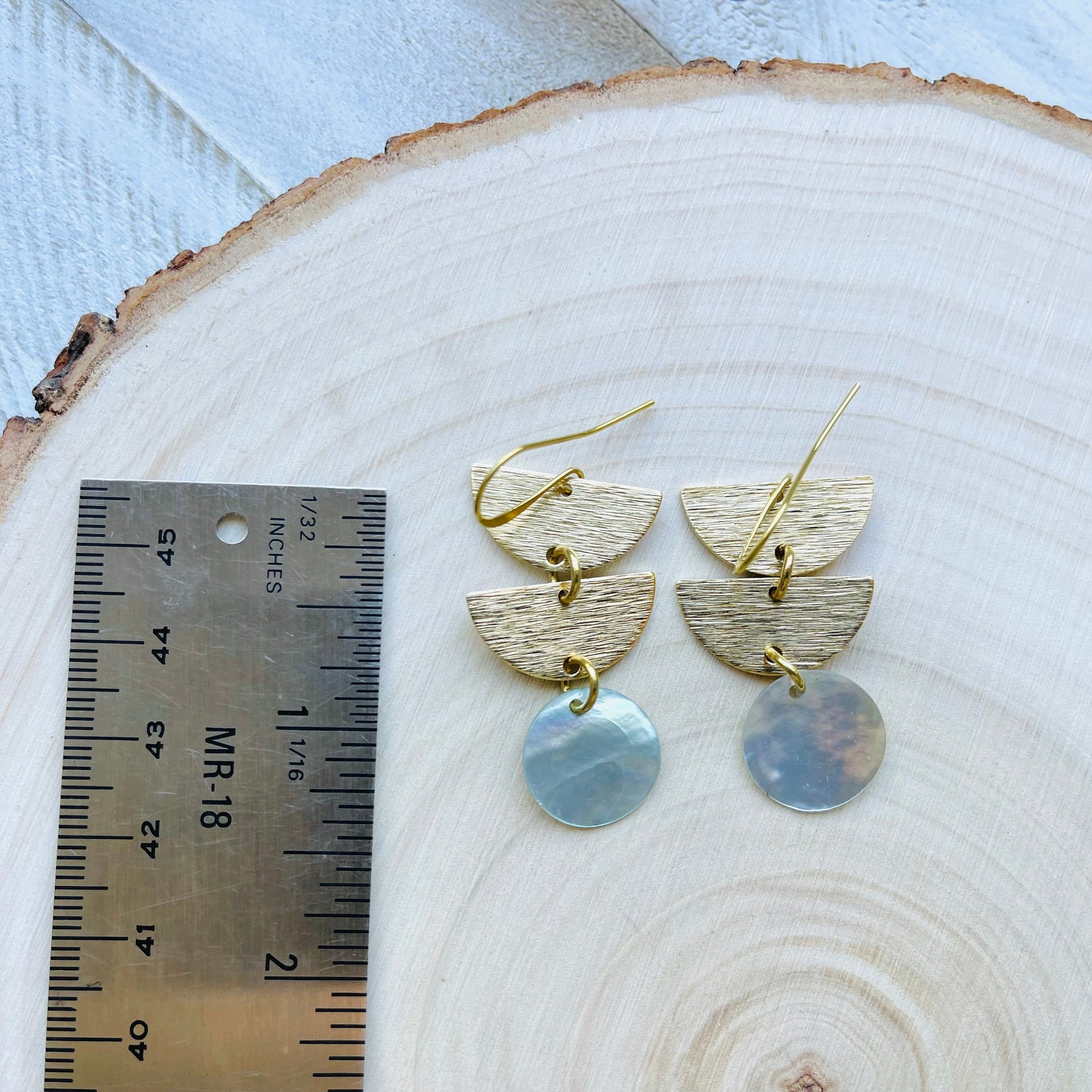 Abalone Earrings, Boho Earrings, Witchy Earrings, Wanderlust Jewelry, Unique Gifts for Sister, Western Earrings Dangle, Fun Birthday Gift