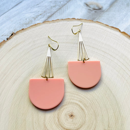 Minimalist Earrings Dangle, Trendy Jewelry 2023, Beach Lover Jewelry, Boho Hippie Jewelry, Mothers Day Gift from Daughter, Boho Earrings