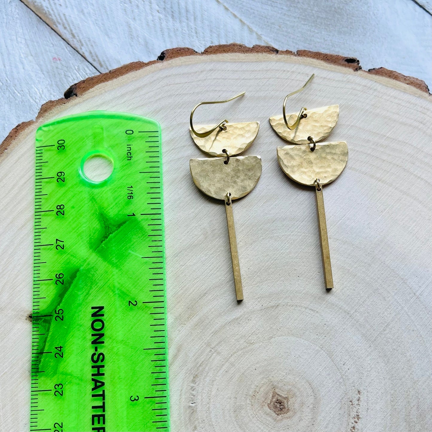 Brass Earrings Handmade, Celestial Earrings Dangle, Western Boho Jewelry, Trendy Earrings 2023, Unique Gifts for Birthday, Fun Gifts