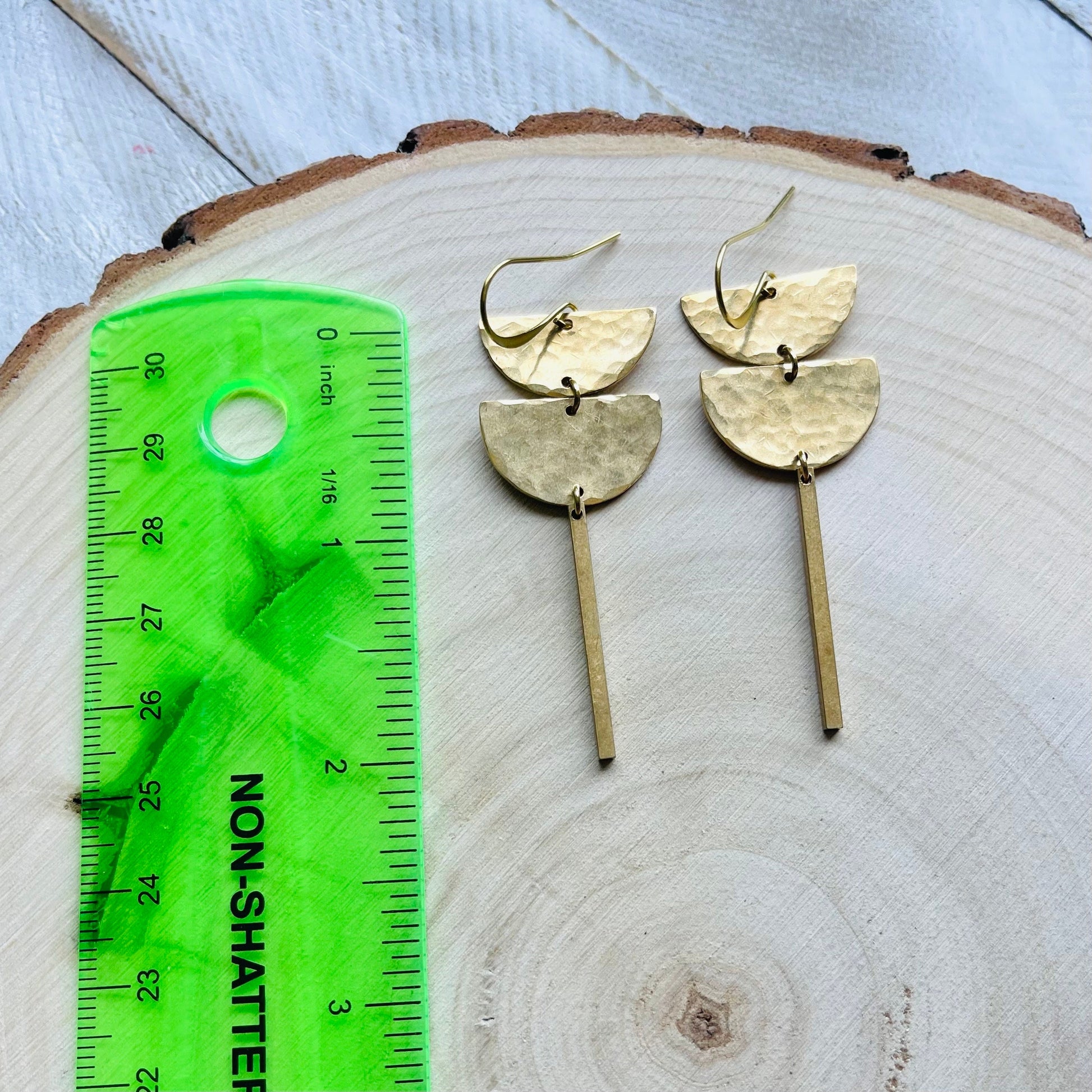 Brass Earrings Handmade, Celestial Earrings Dangle, Western Boho Jewelry, Trendy Earrings 2023, Unique Gifts for Birthday, Fun Gifts