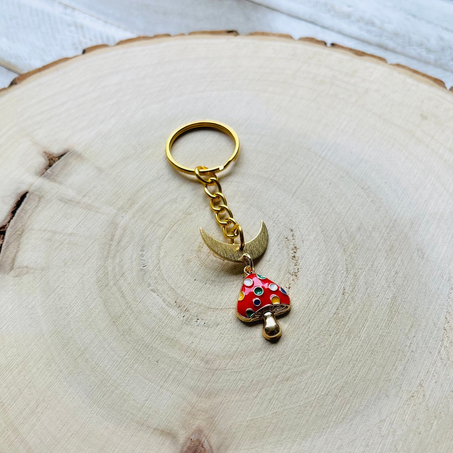 Mushroom Keychain