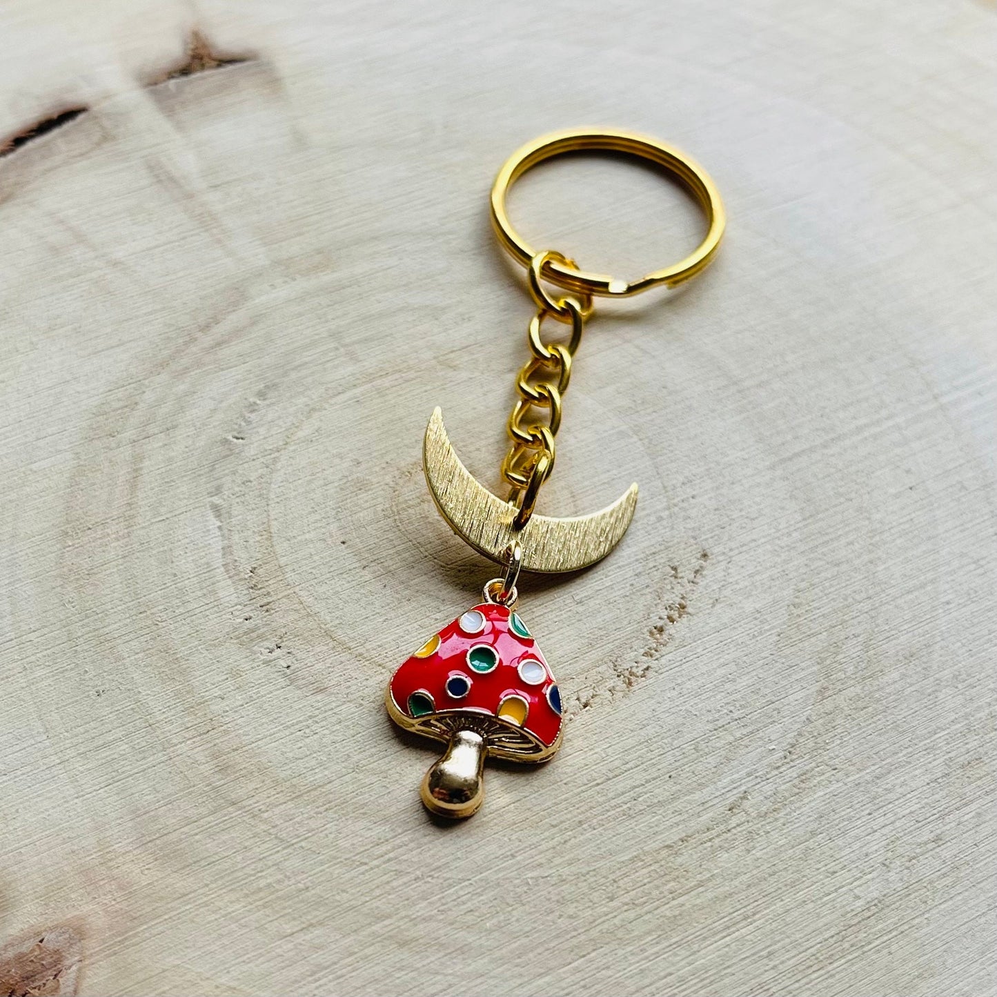 Mushroom Keychain