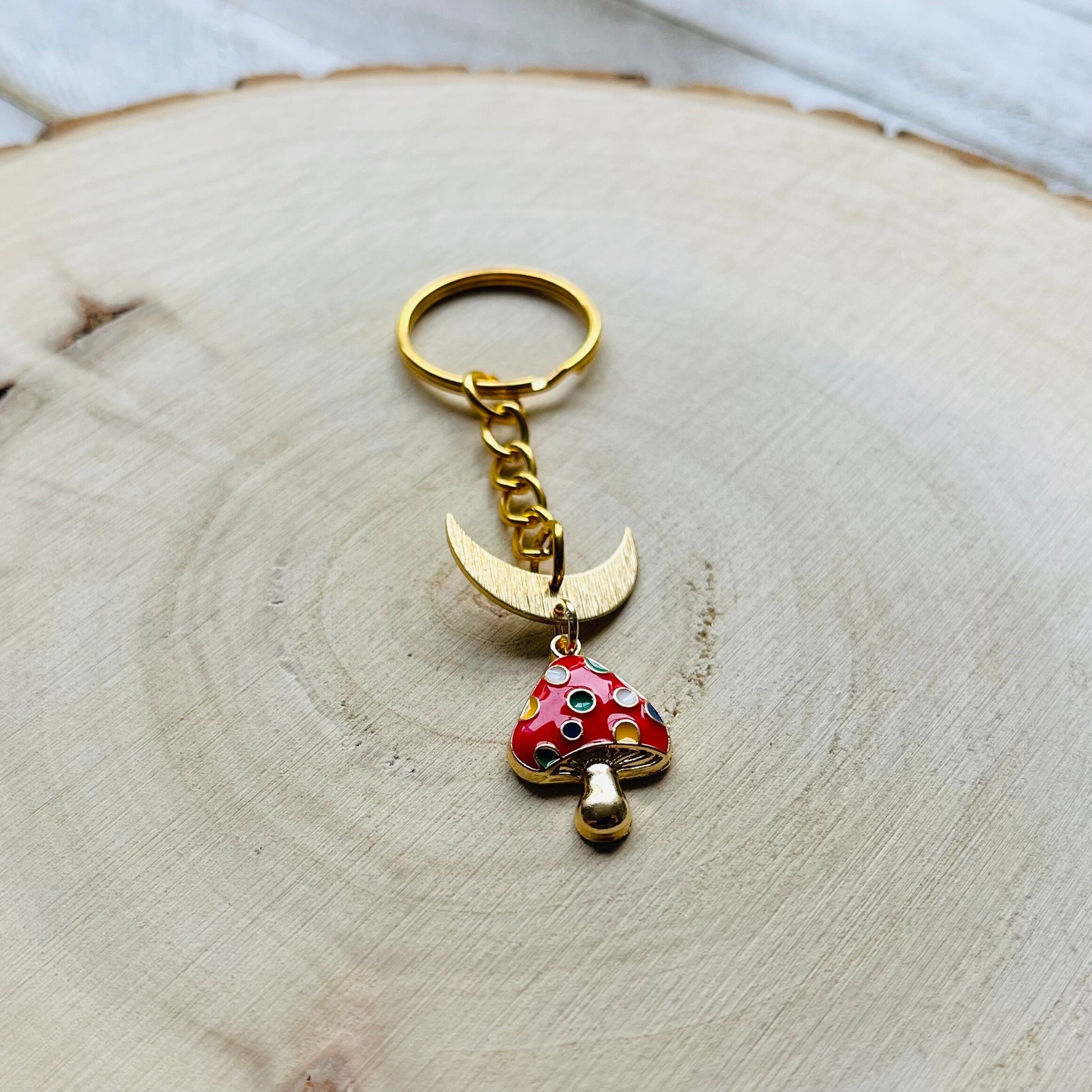 Mushroom Keychain