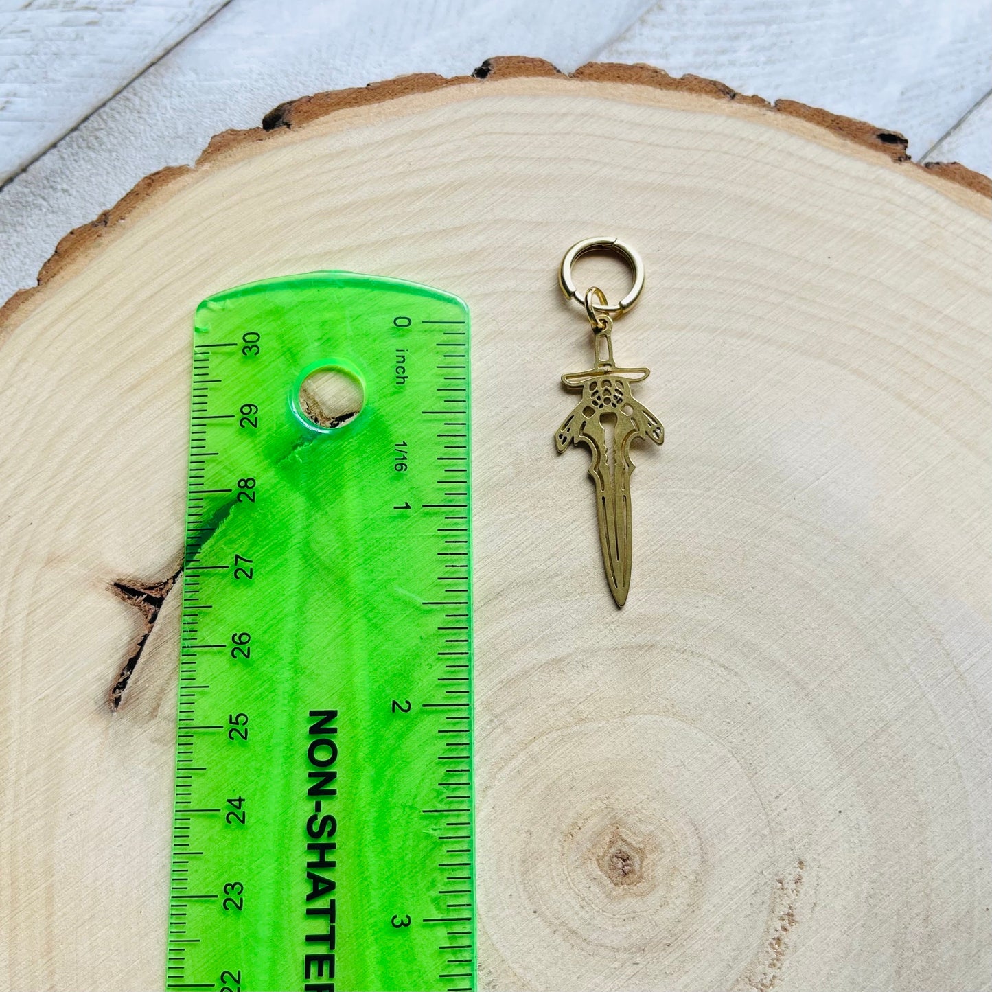 Dagger Earring, Single Earring Dangle, Earring for Men, Mono Earring, Unique Birthday Gift for Brother, Witchy Gifts for Best Friend