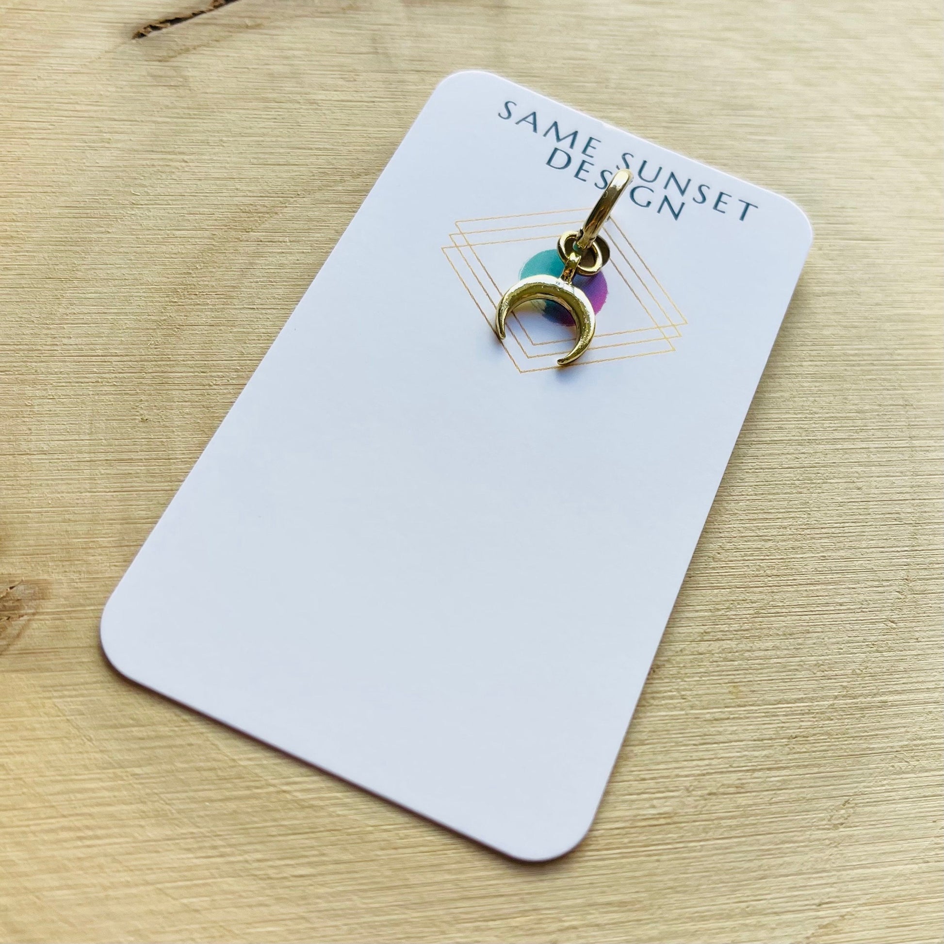 Moon Earring, Single Earring Dangle, Earring for Men, Mono Earring, Unique Birthday Gift for Brother, Witchy Gifts for Best Friend