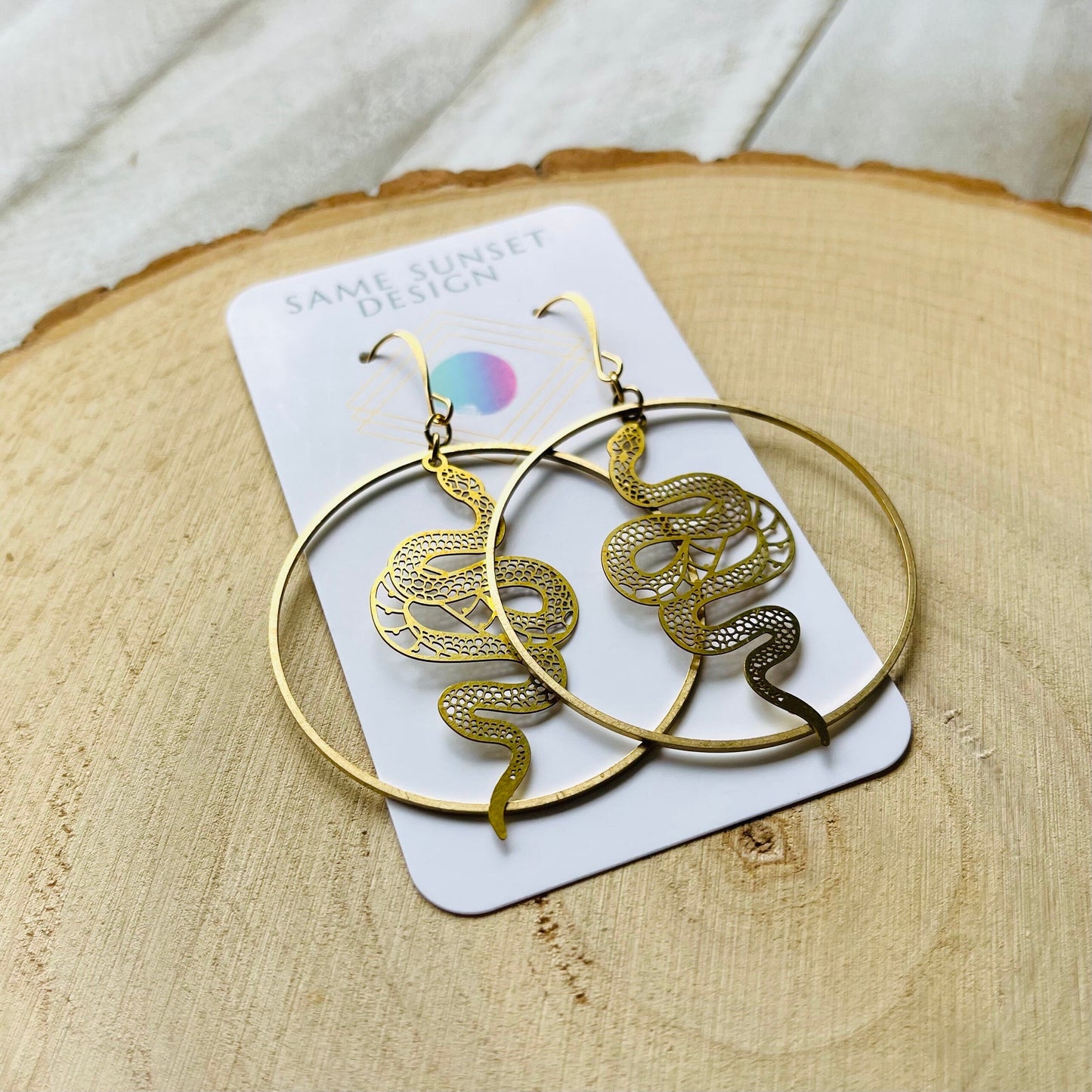 Snake Earrings Dangle, Serpent Jewelry, Goth Earrings, Witchy Earrings, Festival Jewelry, Statement Earrings Boho, Nerdy Gifts for Women