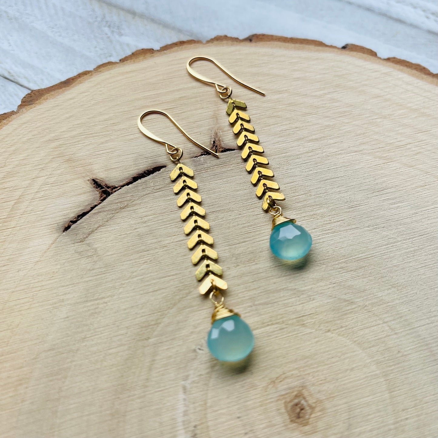 Chalcedony Earrings, Festival Earrings, Witchy Earrings, Unique Gifts for Sister, Unique Christmas Gifts for Friends, Xmas Gifts for Mom