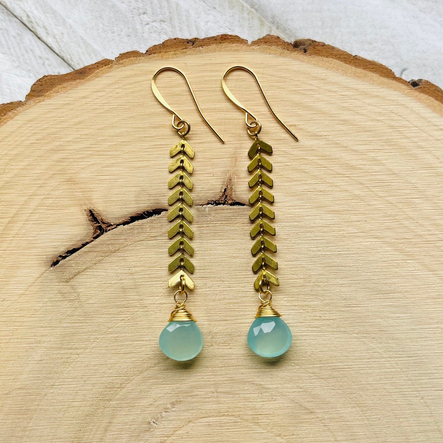 Chalcedony Earrings, Festival Earrings, Witchy Earrings, Unique Gifts for Sister, Unique Christmas Gifts for Friends, Xmas Gifts for Mom