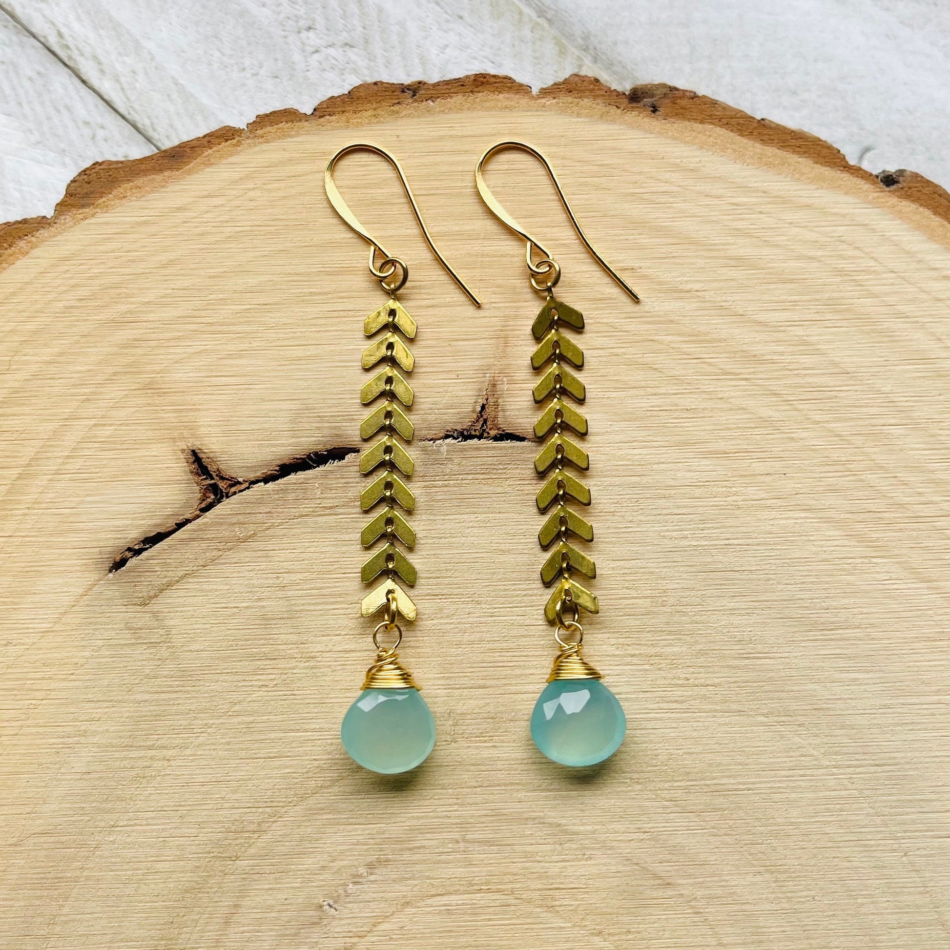 Chalcedony Earrings, Festival Earrings, Witchy Earrings, Unique Gifts for Sister, Unique Christmas Gifts for Friends, Xmas Gifts for Mom