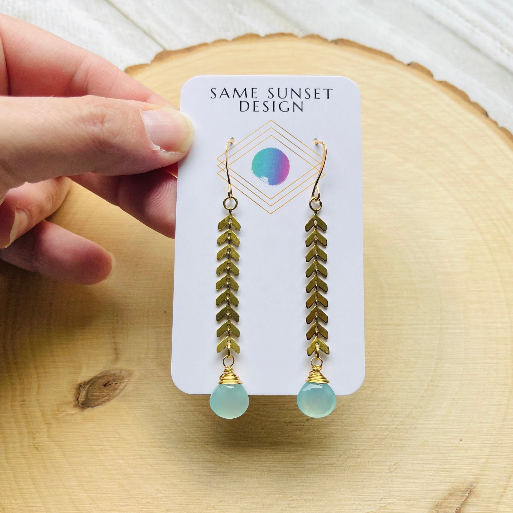 Chalcedony Earrings, Festival Earrings, Witchy Earrings, Unique Gifts for Sister, Unique Christmas Gifts for Friends, Xmas Gifts for Mom