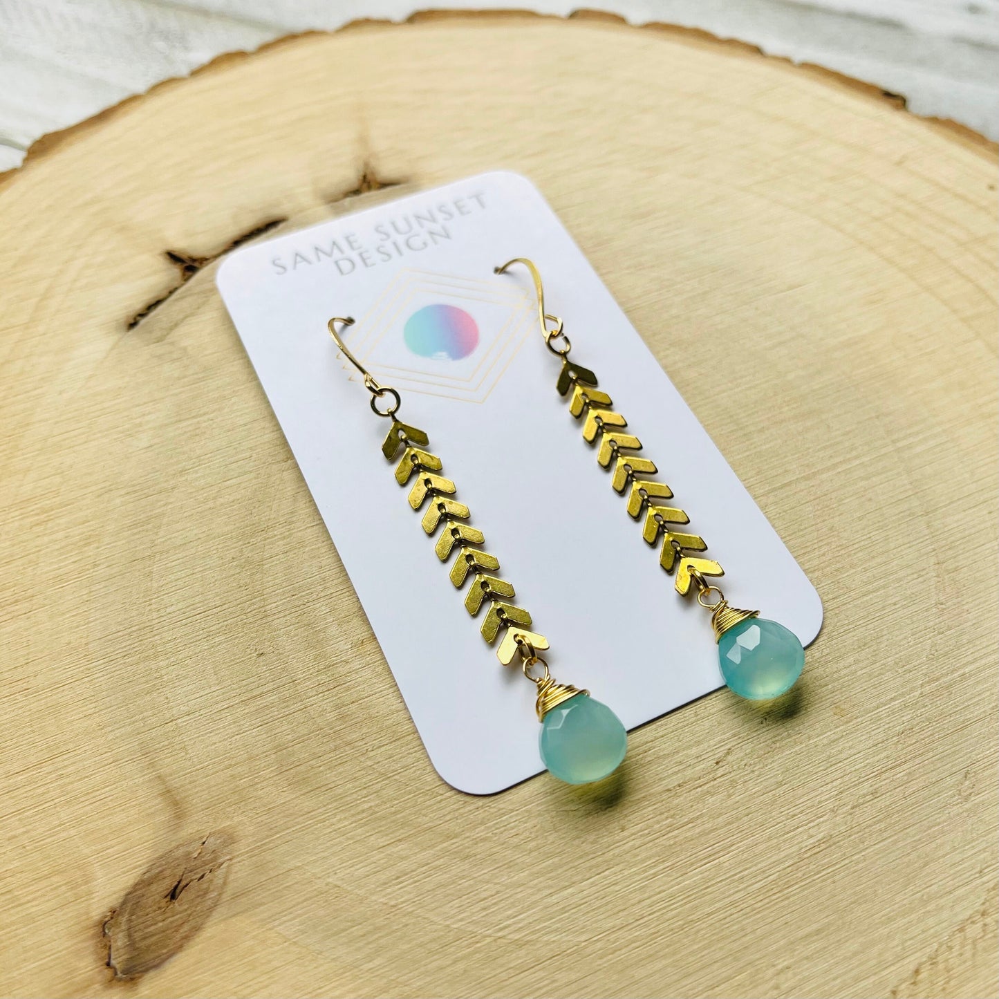 Chalcedony Earrings, Festival Earrings, Witchy Earrings, Unique Gifts for Sister, Unique Christmas Gifts for Friends, Xmas Gifts for Mom