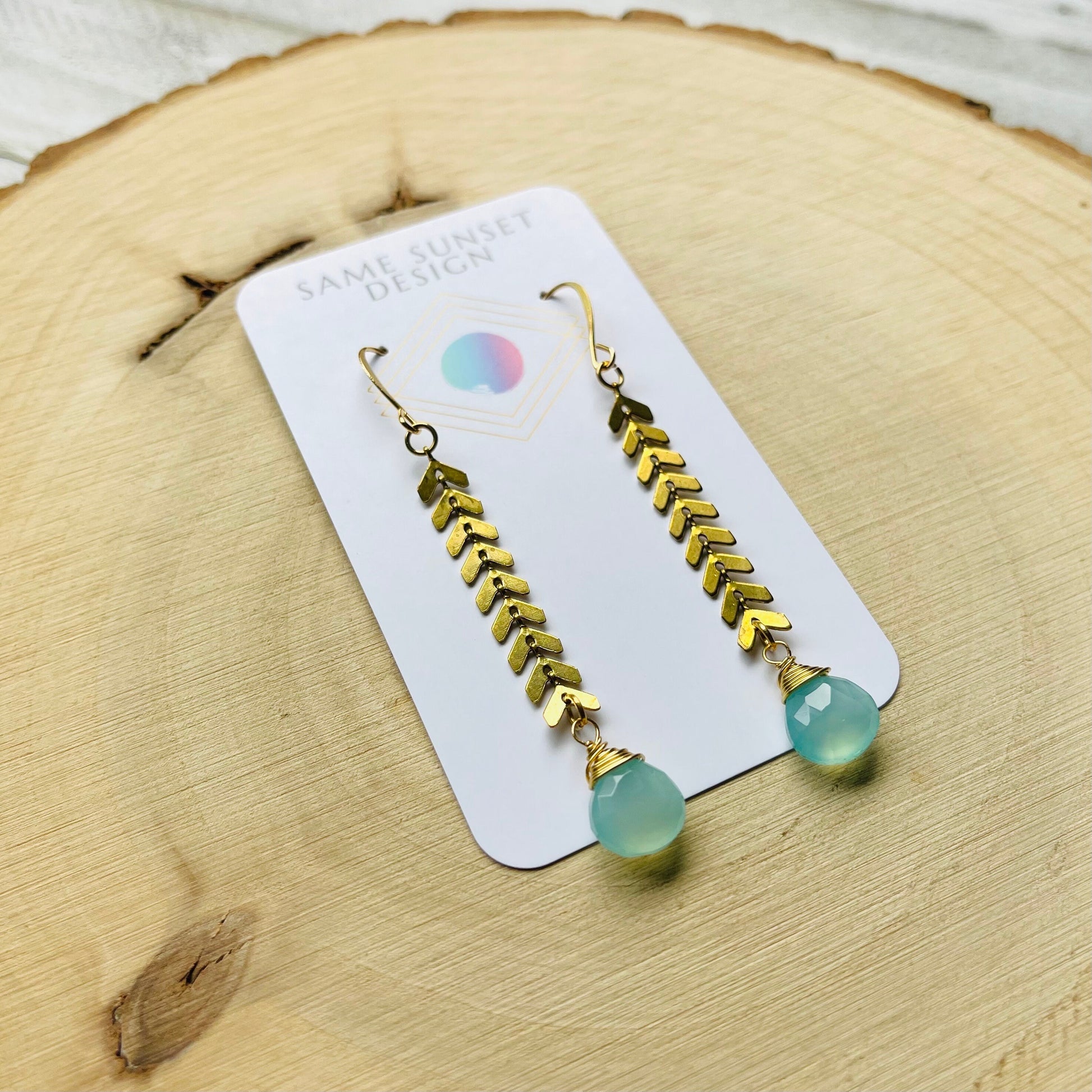 Chalcedony Earrings, Festival Earrings, Witchy Earrings, Unique Gifts for Sister, Unique Christmas Gifts for Friends, Xmas Gifts for Mom