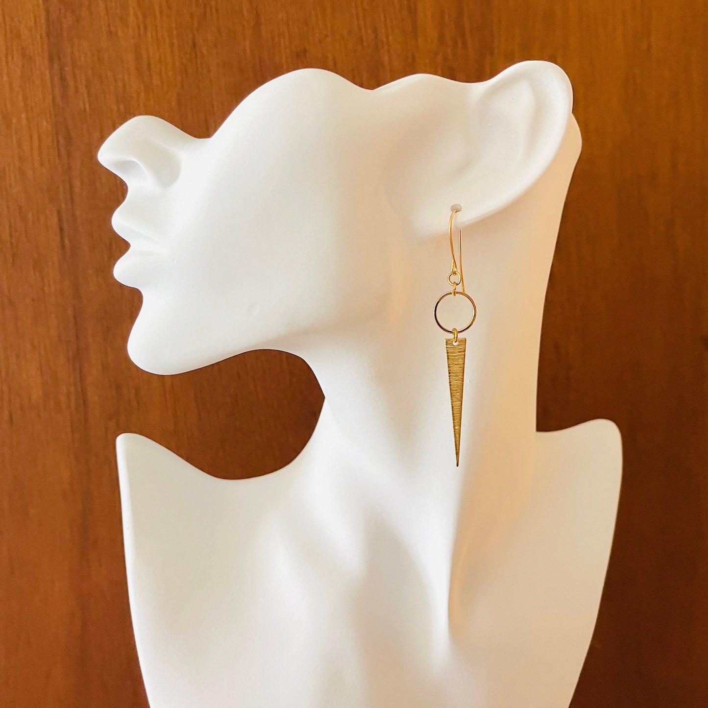 Triangle Earrings, Witchy Earrings, Western Earrings Gold, Geometric Earrings, Boho Hippie Jewelry, Galentines Day Gifts for Best Friend