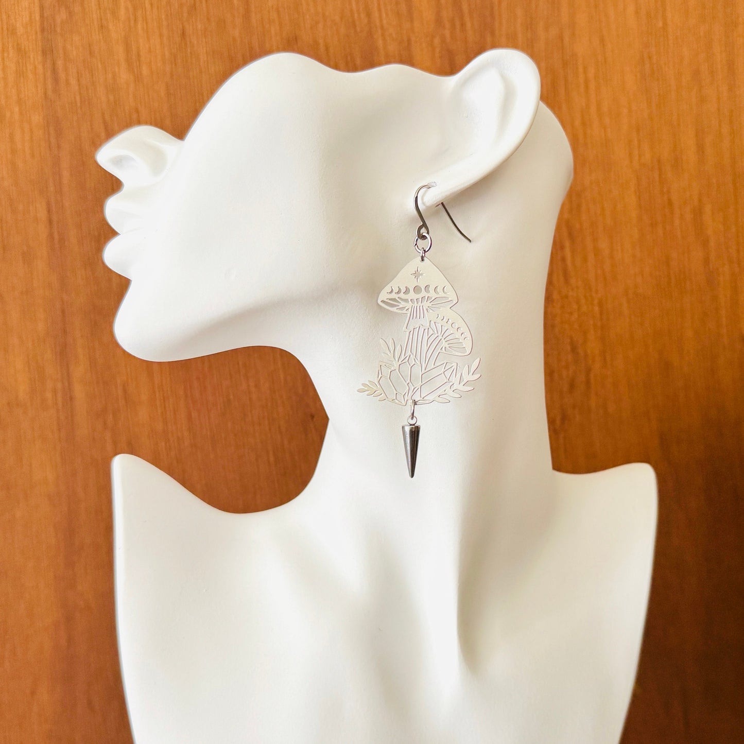 Mushroom Earrings, Witchy Earrings, Cottagecore Earrings, Unique Gifts for Women Birthday, Nature Lover Gift, Mothers Day Gift from Daughter