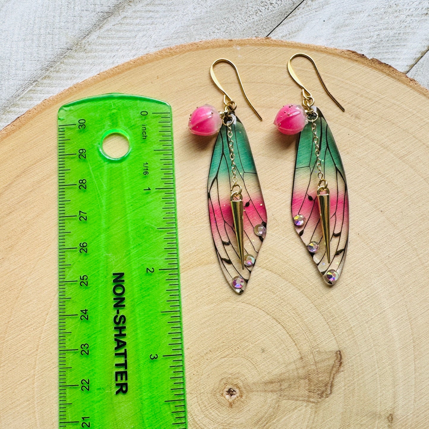 Butterfly Wing Earrings, Fairy Wing Jewelry, Punk Earrings, Witchy Earrings, Goth Birthday Gift, Trendy Jewelry, Mothers Day Gift for Sister