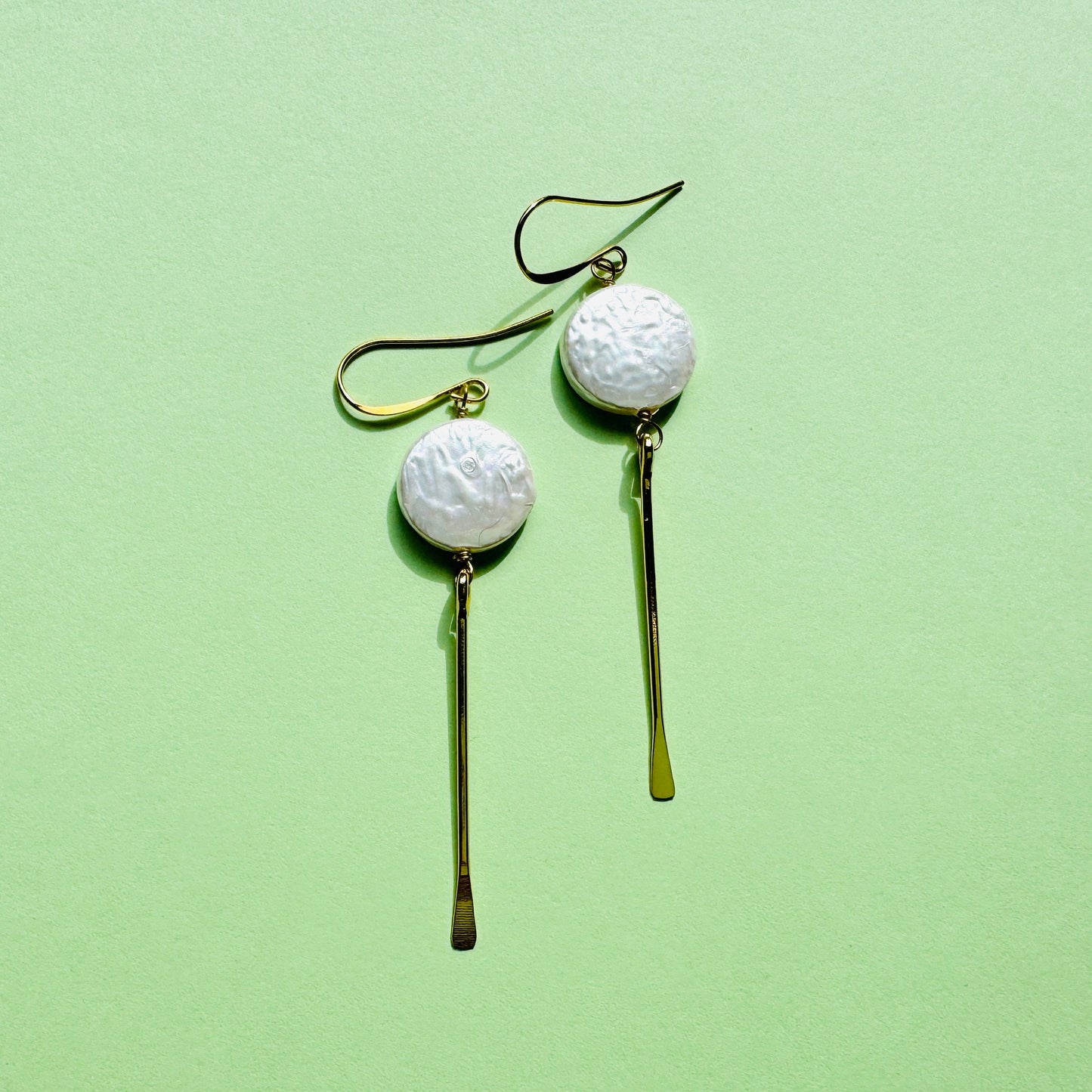 Pearl Earrings, Geometric Jewelry, Western Jewelry, Best Friend Birthday, Wedding Jewelry for Brides, Unique Birthday Gift for Mom, Boho