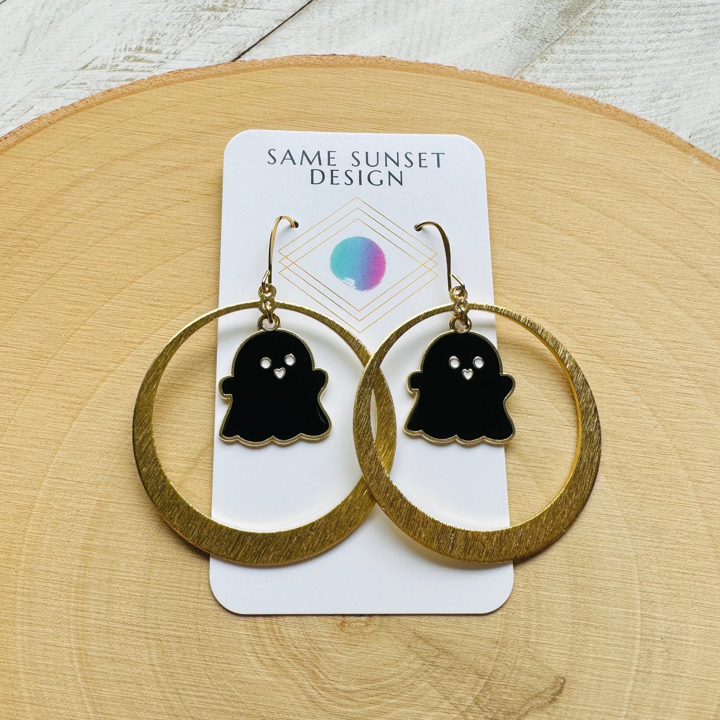 Ghost Earrings, Spooky Season Earrings, Trendy Earrings, Halloween Gift for Women, BFF Birthday Gift, Friend Gifts for Woman Birthday