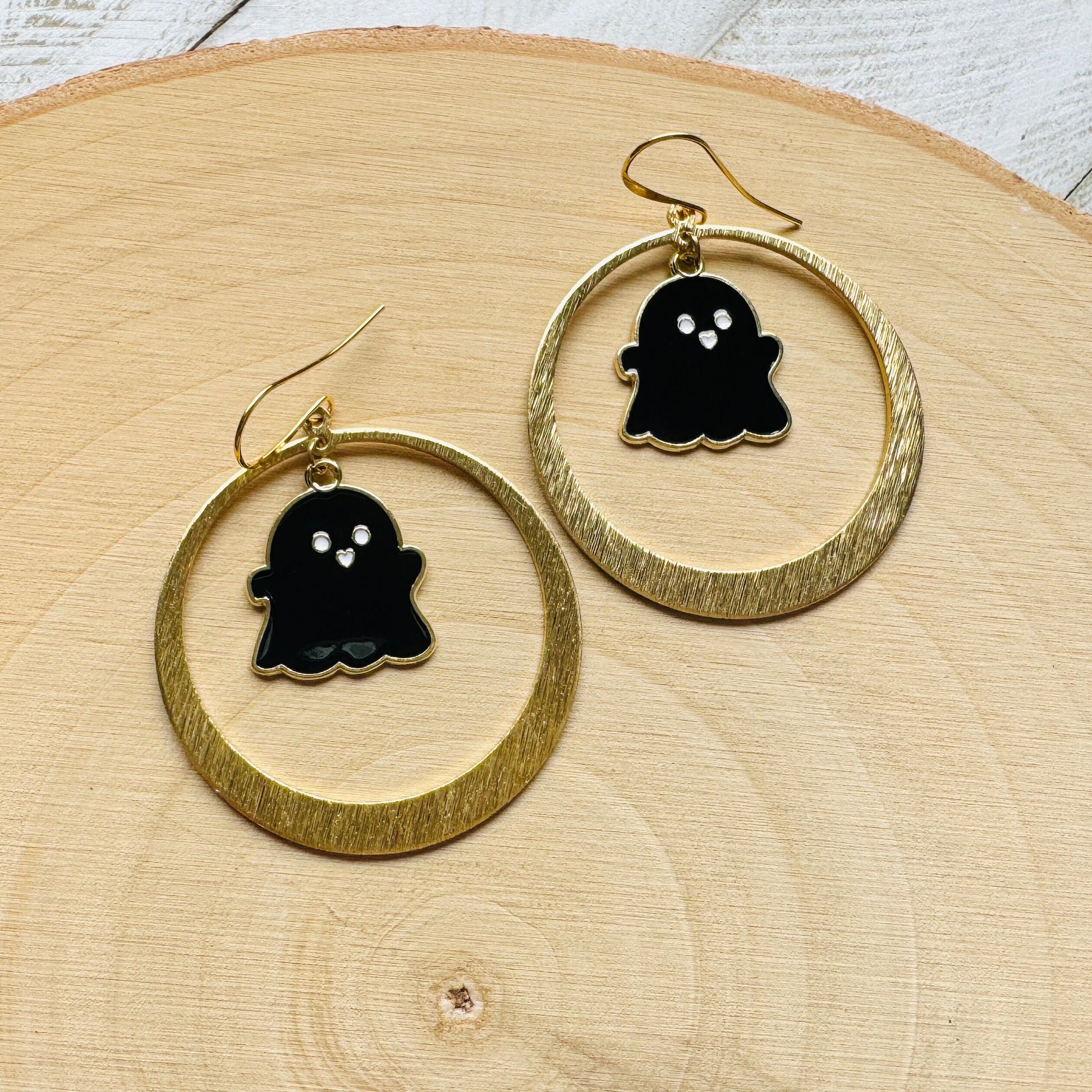 Ghost Earrings, Spooky Season Earrings, Trendy Earrings, Halloween Gift for Women, BFF Birthday Gift, Friend Gifts for Woman Birthday