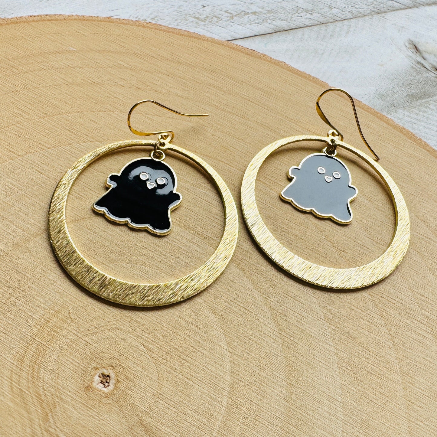 Ghost Earrings, Spooky Season Earrings, Trendy Earrings, Halloween Gift for Women, BFF Birthday Gift, Friend Gifts for Woman Birthday